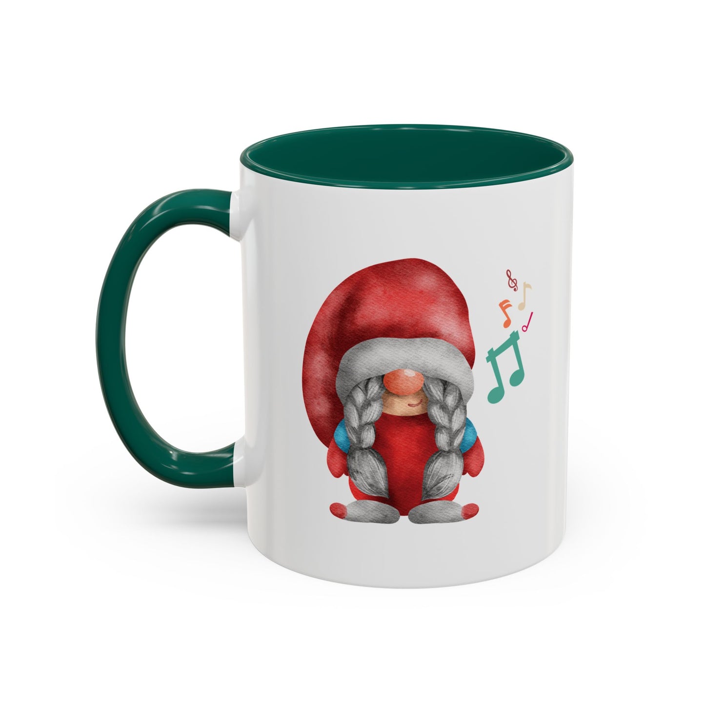 Cute Gnome Mug - Red & White - Perfect Holiday Gift idea