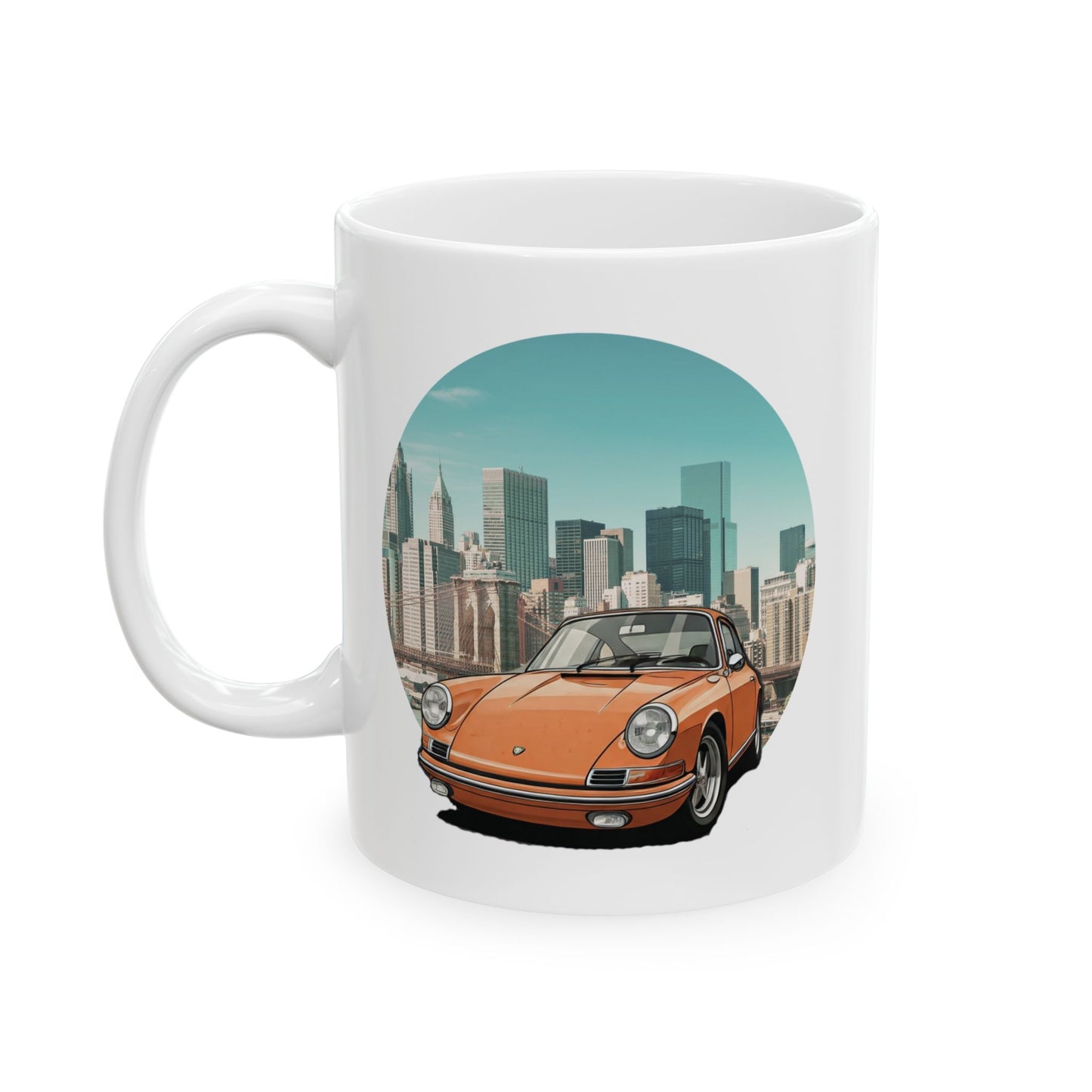 Porsche 911 Vintage Mug - Iconic Power for Your Coffee Break