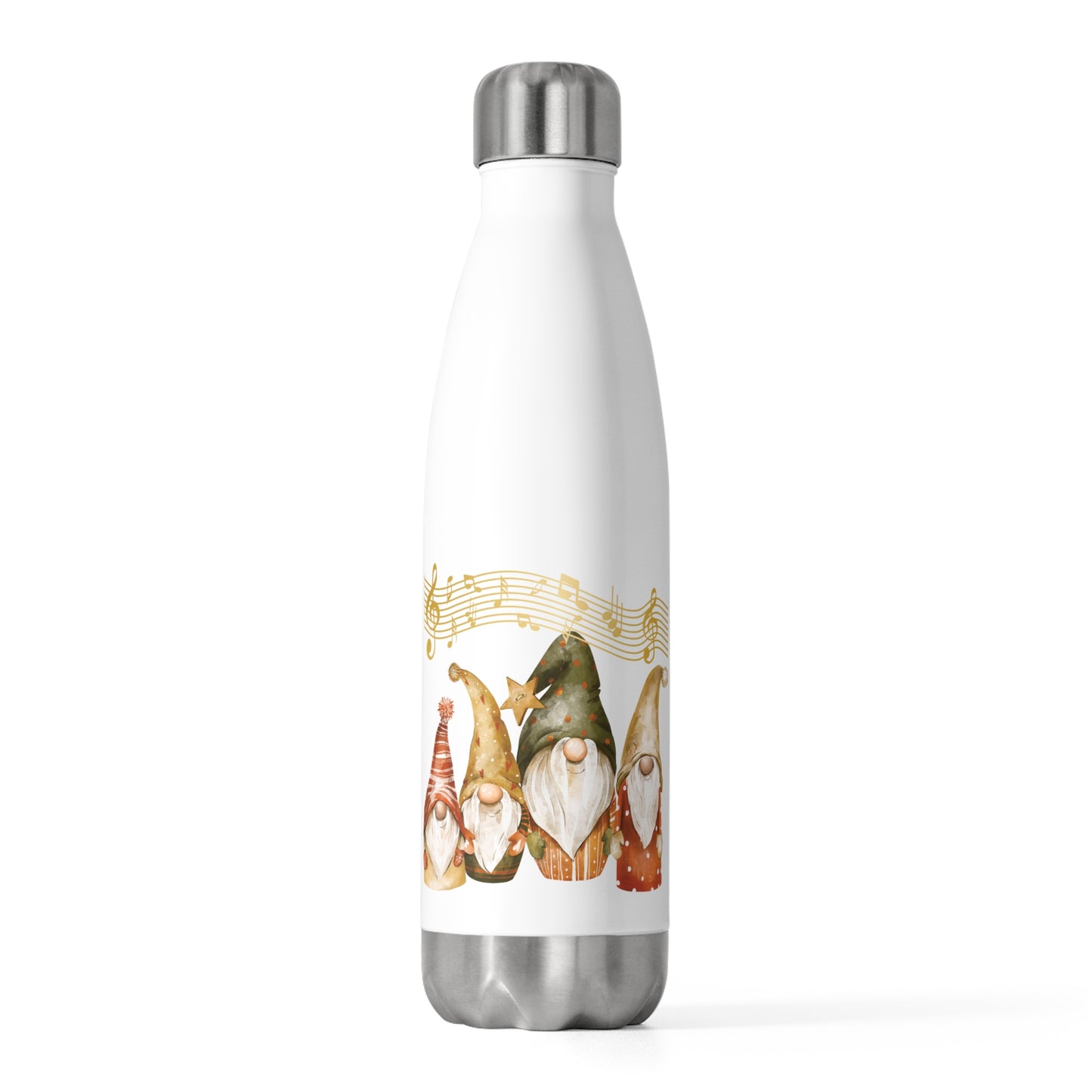 Harmonious Hydration: Four Gnomes Insulated Water Bottle!