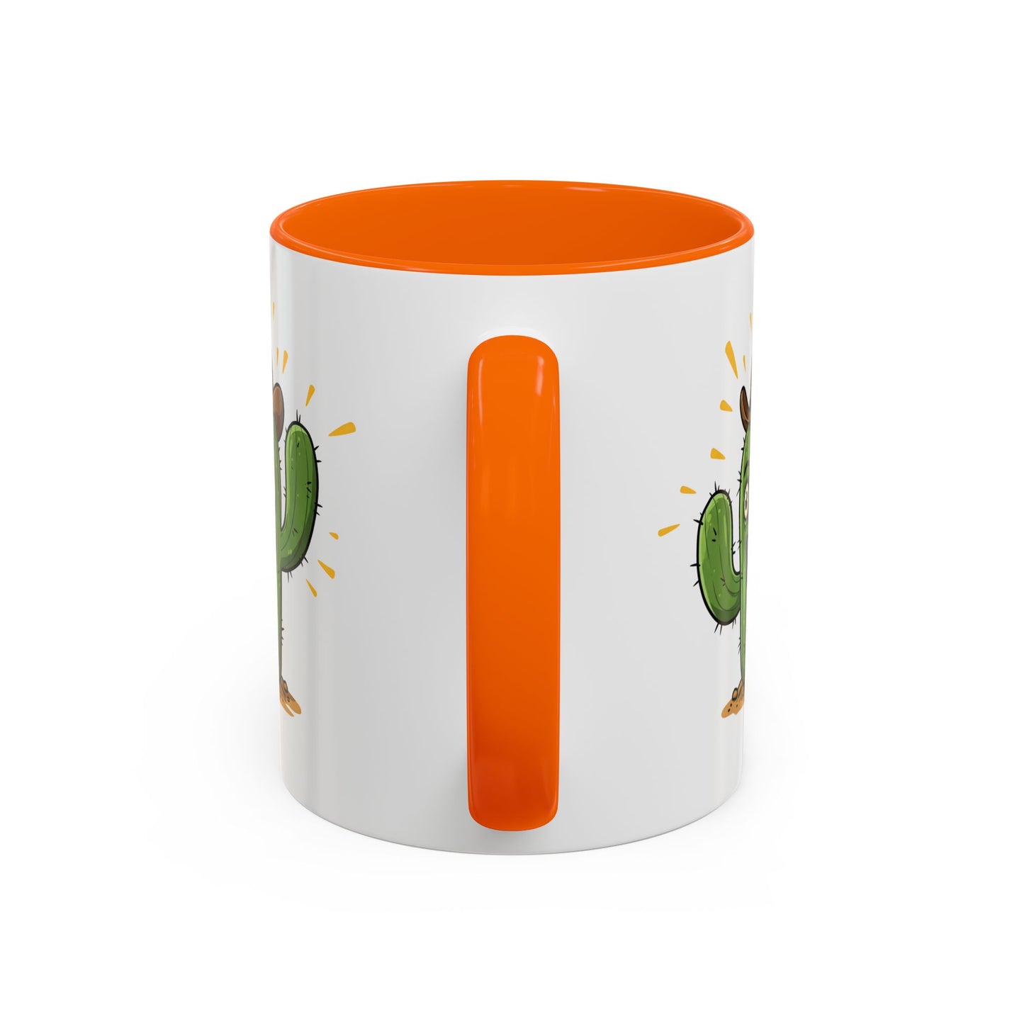 Cactus Mania Cowboy Cactus Mug - Fun & Durable Ceramic Cup for Cactus Lovers