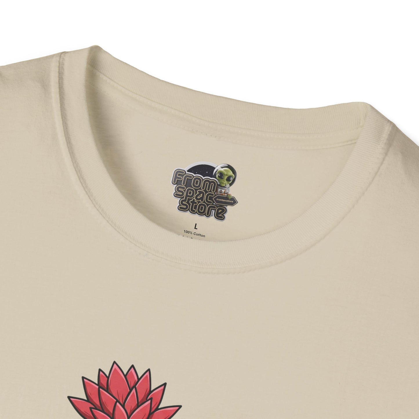 Cactus Mania T-Shirt: Fun Cactus with Sunglasses | Organic Cotton Tee for Nature Lovers