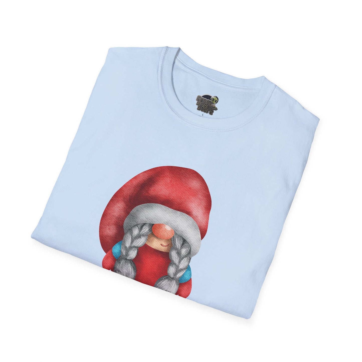 Cute Gnome T-shirt | Soft and Comfy Cotton Tee for Women | Perfect for Casual Wear | Unique Gift Idea | Gnome Lovers