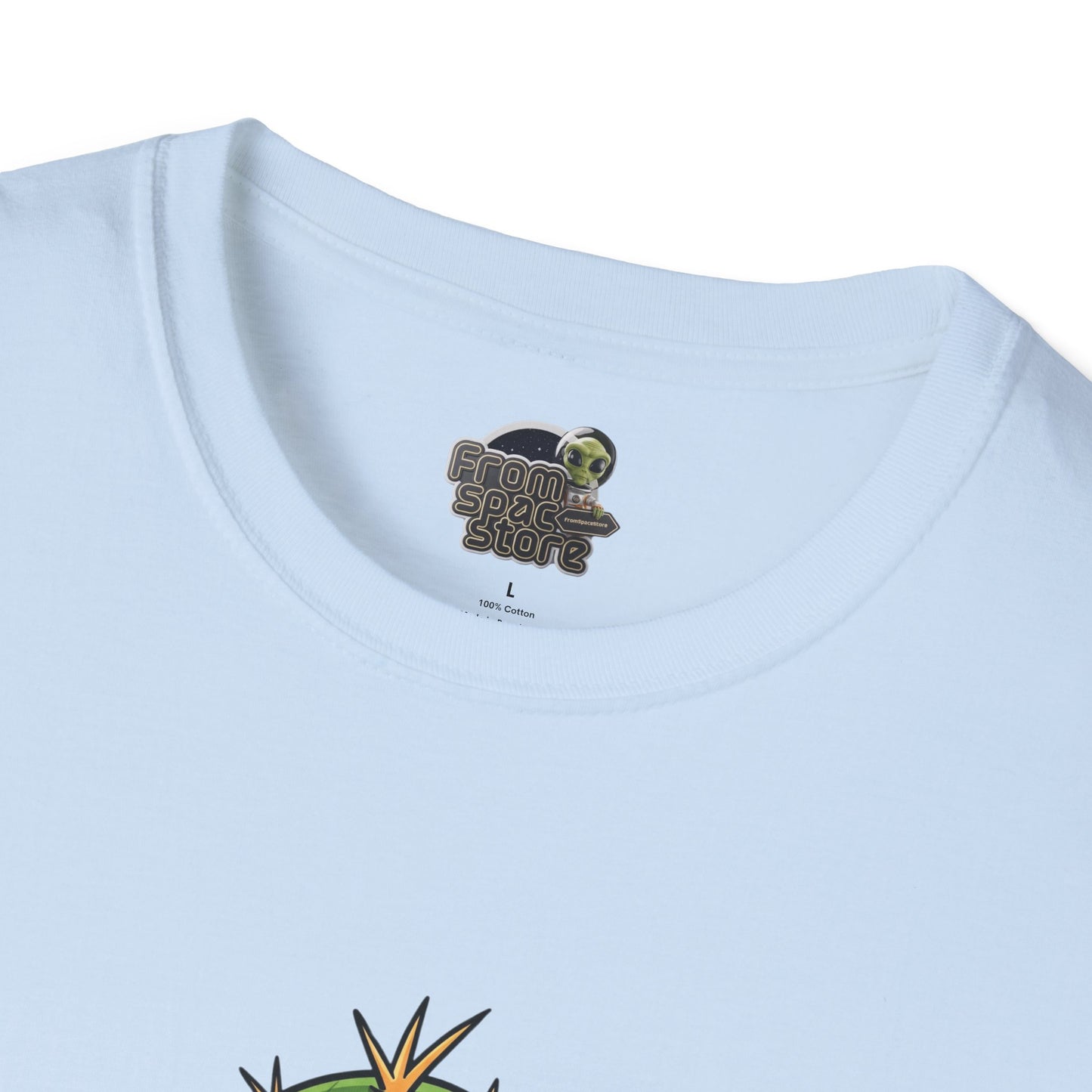 Cactus Mania T-Shirt: Joyful Cactus Tee | Organic Cotton & Stretchy Comfort