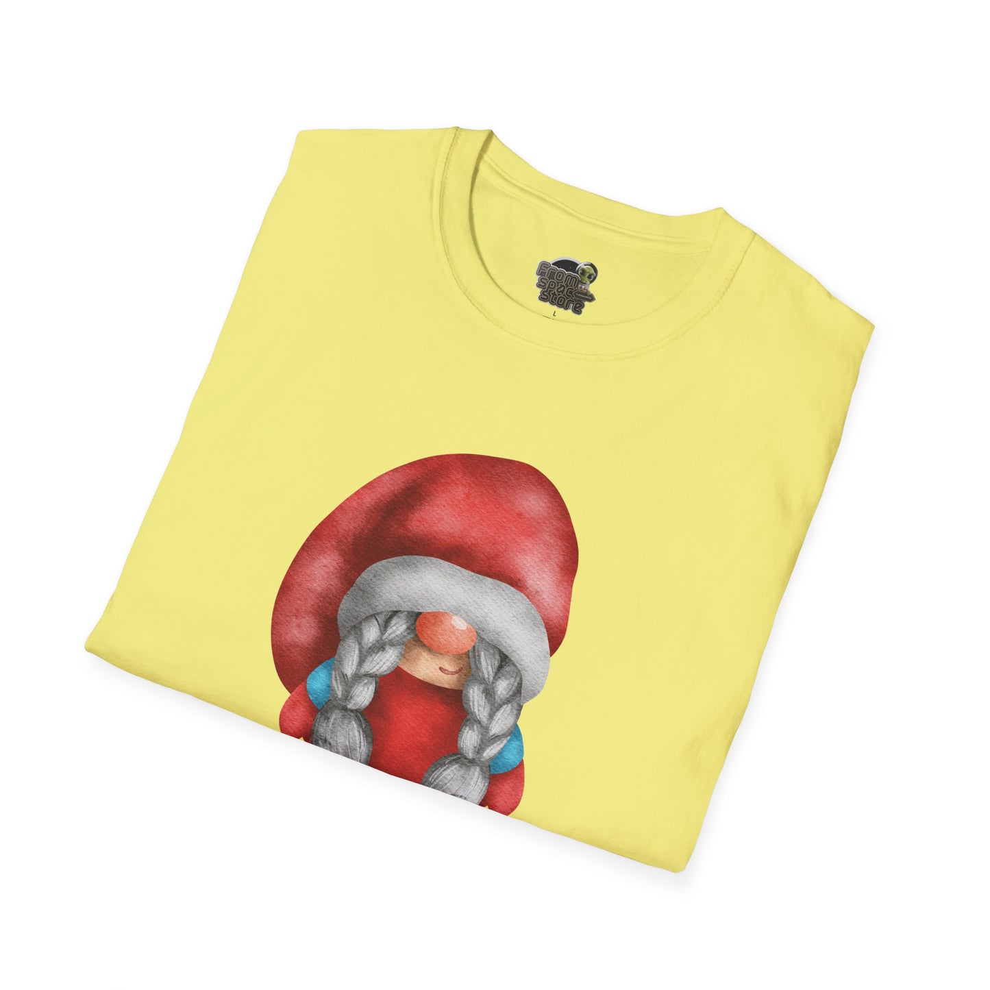 Cute Gnome T-shirt | Soft and Comfy Cotton Tee for Women | Perfect for Casual Wear | Unique Gift Idea | Gnome Lovers