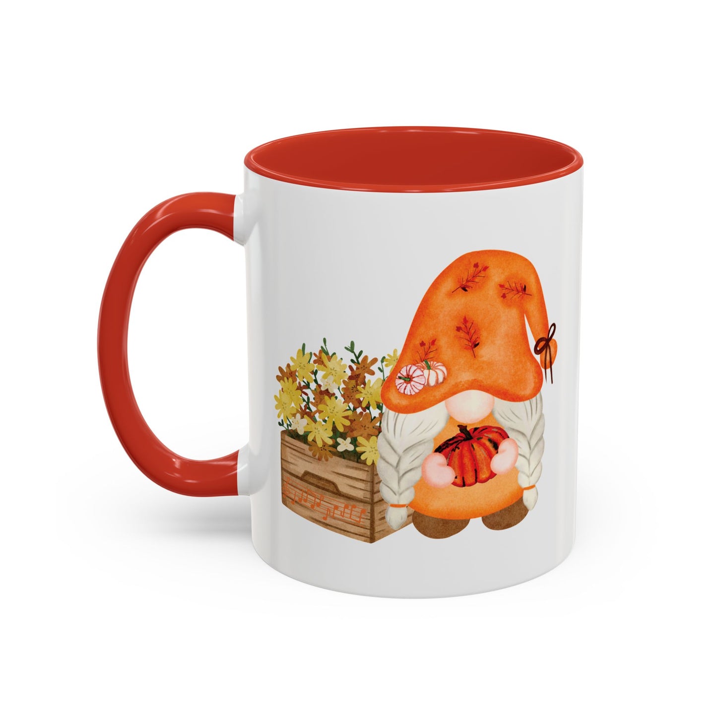 Mysterious Autumn Gnome Mug: Your Cozy Sip of Enchantment