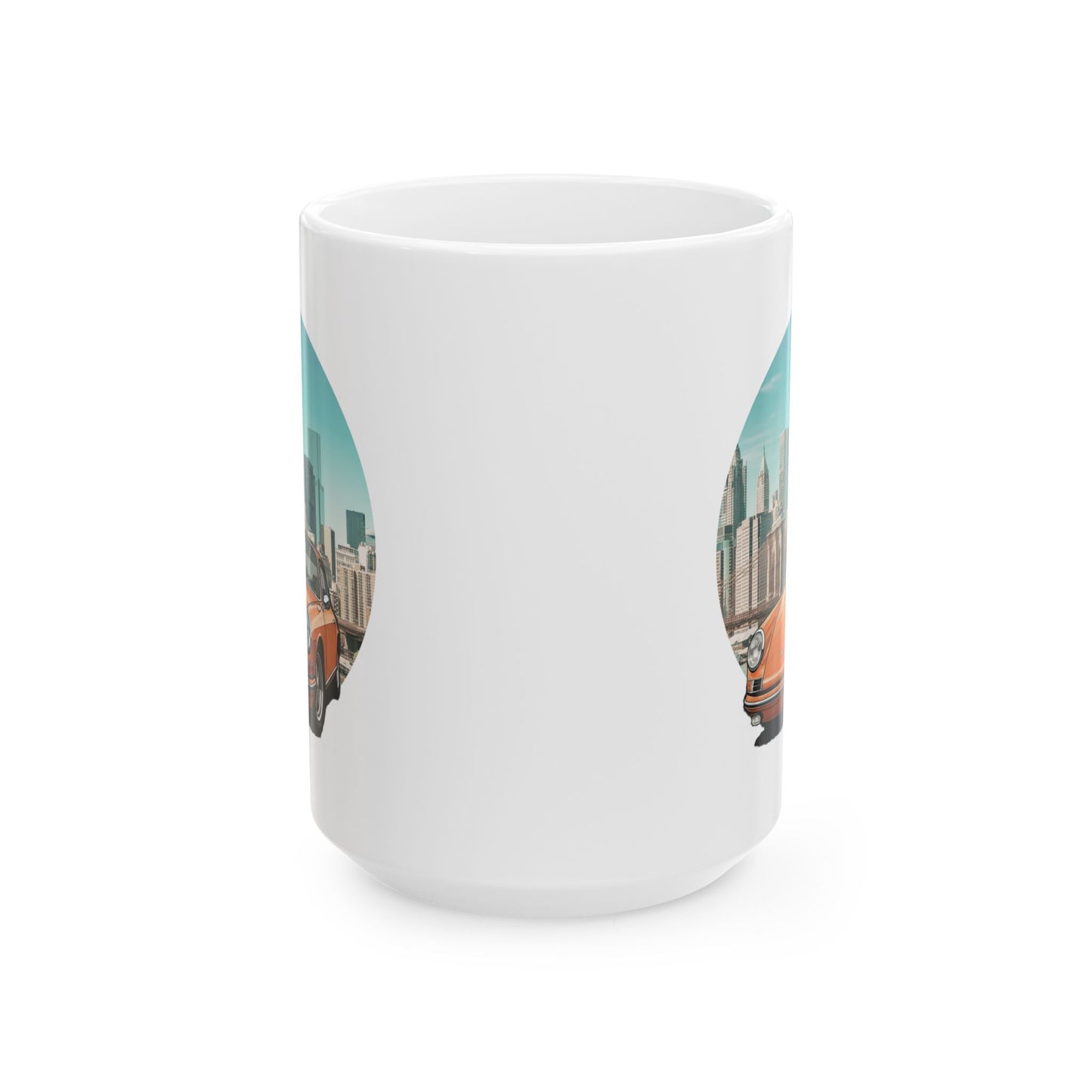 Porsche 911 Vintage Mug - Iconic Power for Your Coffee Break 15oz