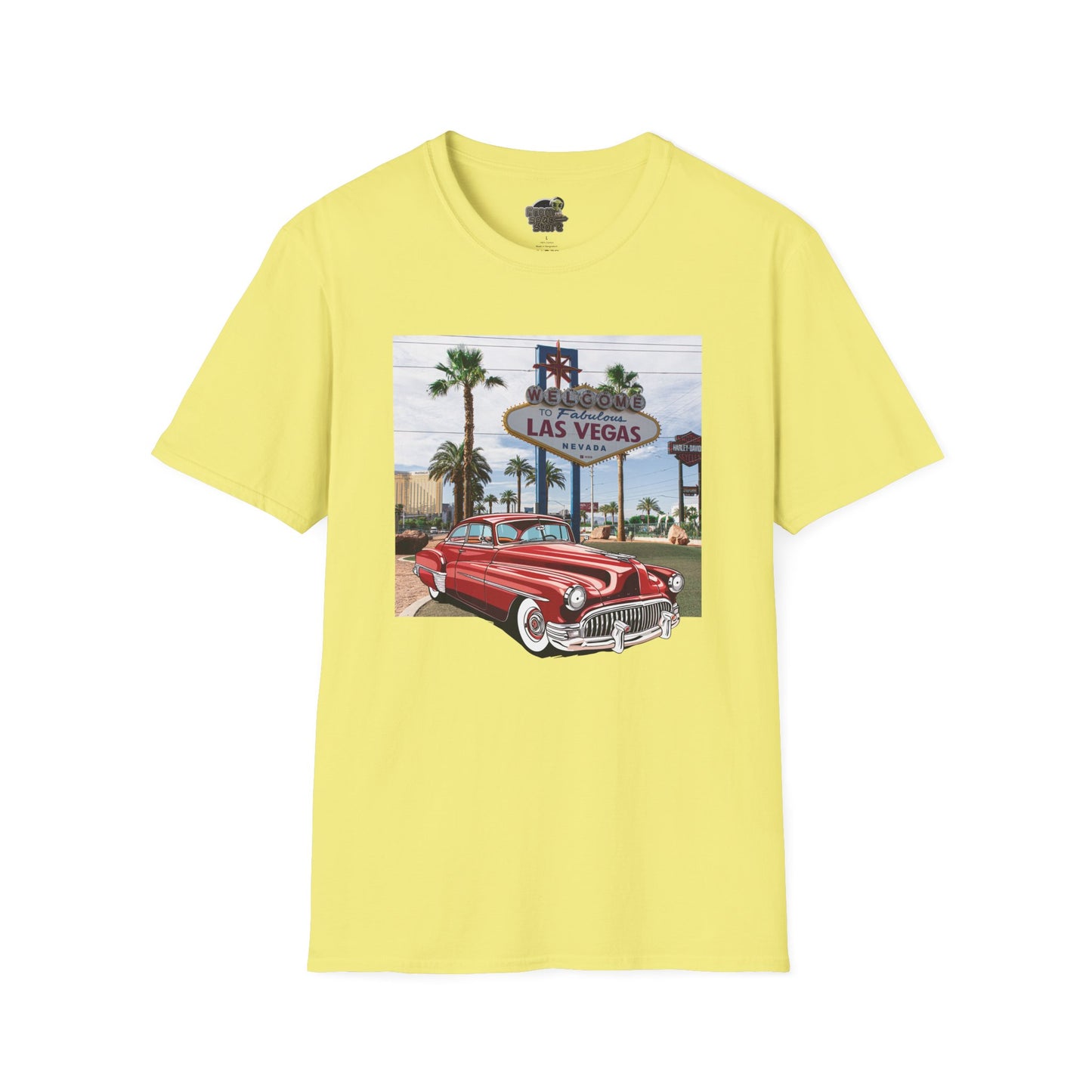 Buick 1950s Unisex T-Shirt - Vintage American Car Tee Cornsilk