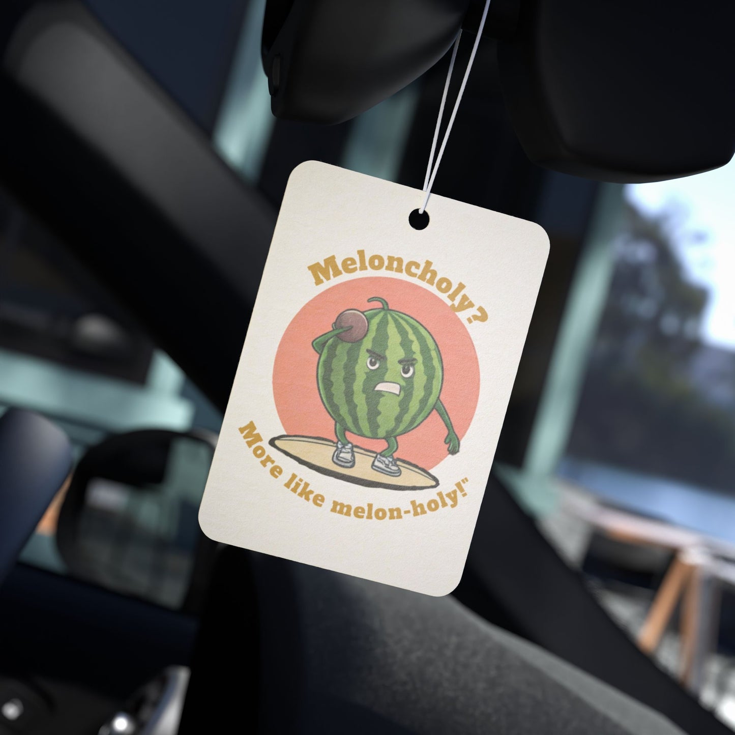 Watermelon Car Freshener - Tropical Vibe & Vacation Scent