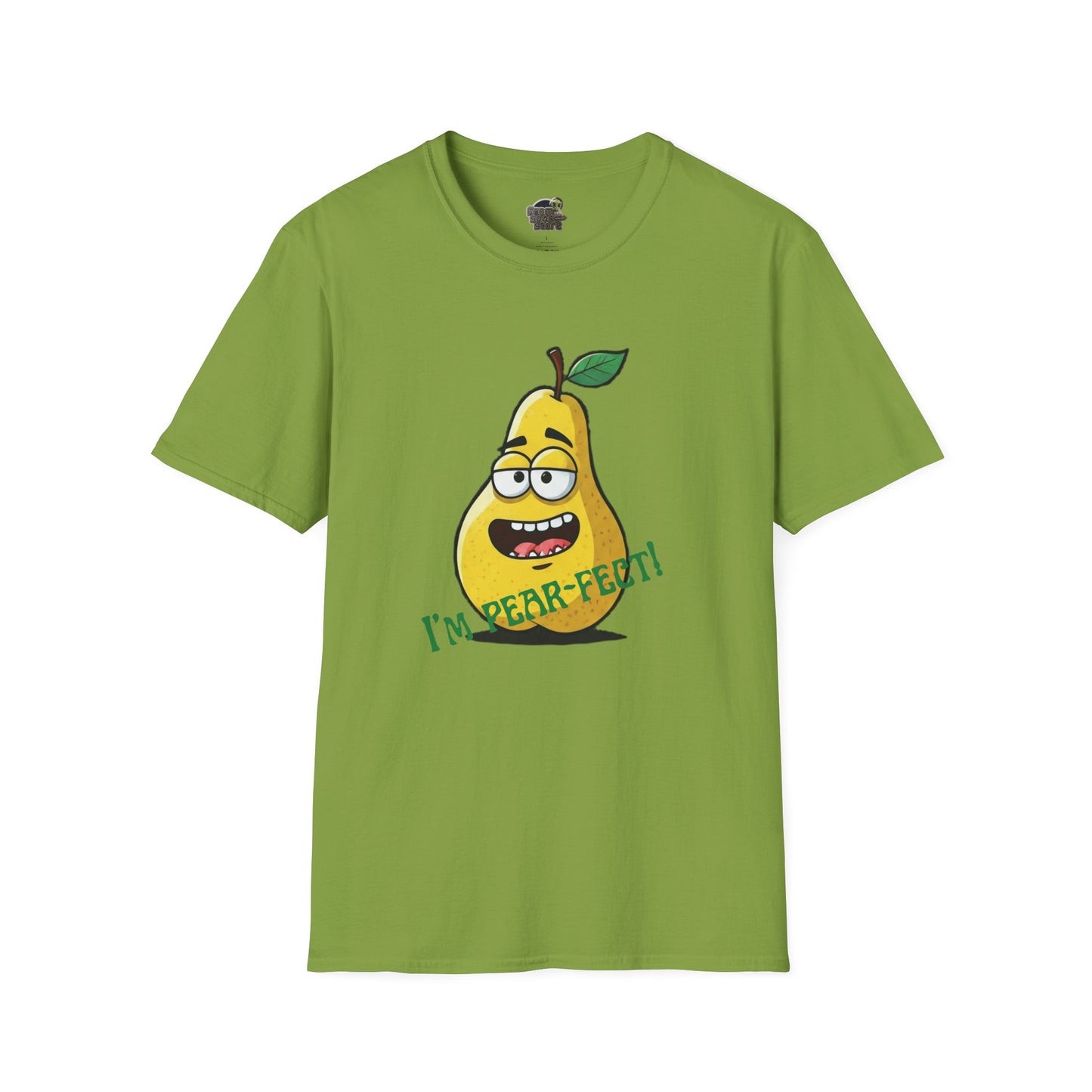 Pear T-Shirt: Funny "I'm Pear-fect" Graphic Tee | Organic Cotton & Unique Design Kiwi