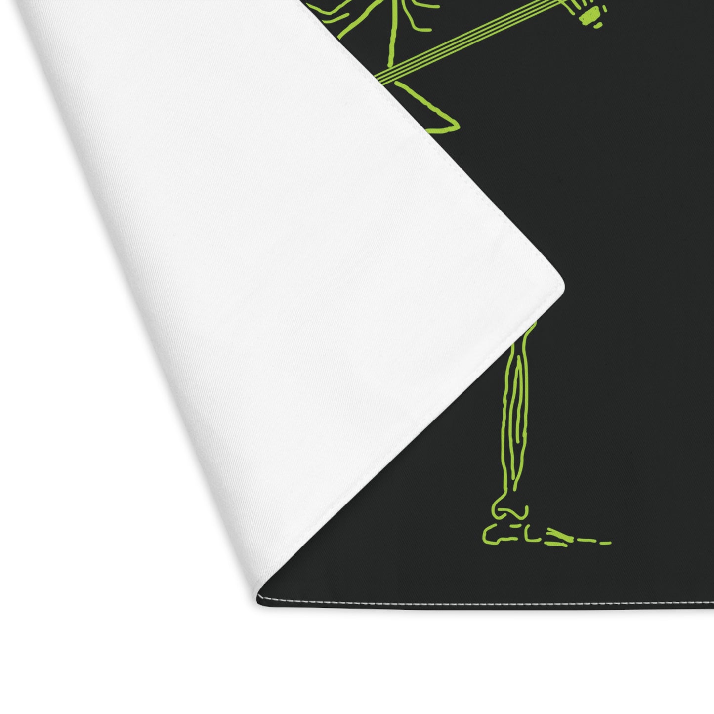 Lightning Shredder Fluo Skeleton Guitarist Placemat
