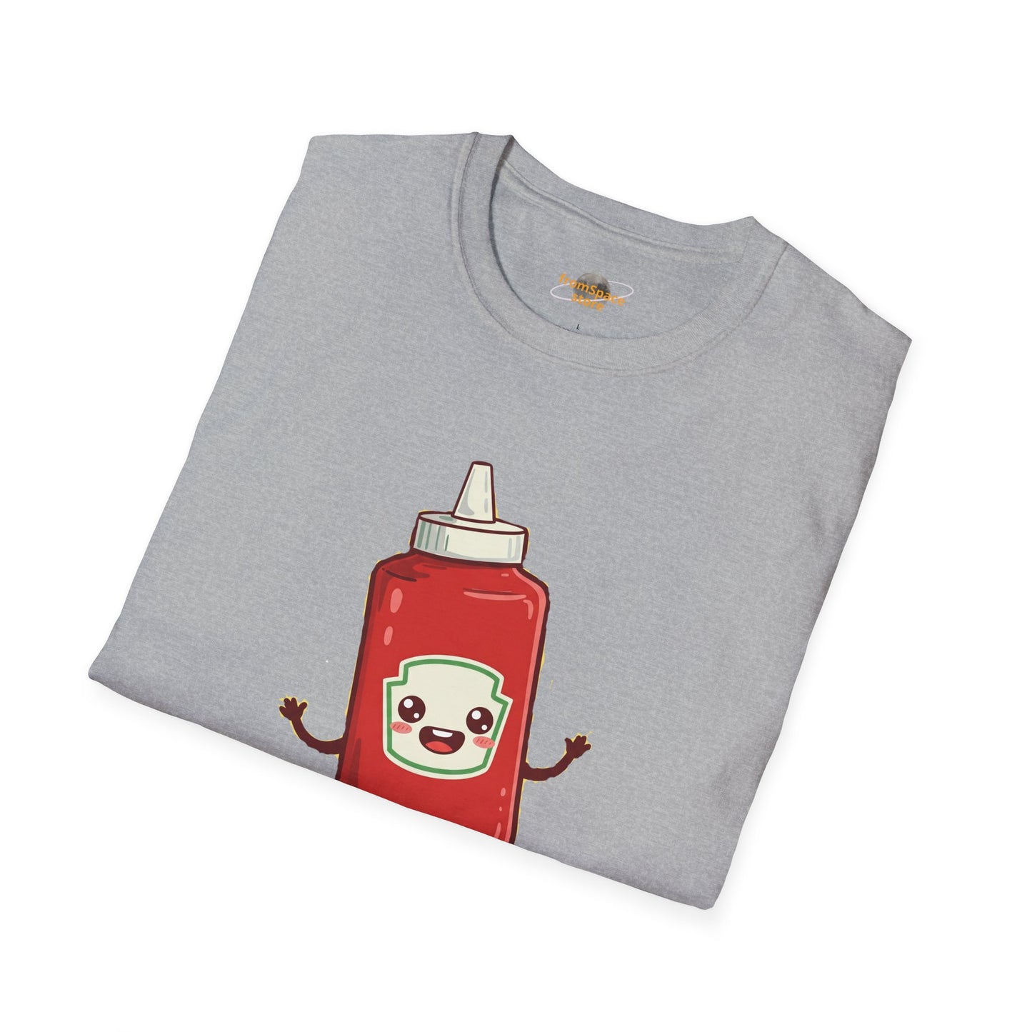 The Crimson Splash – Happy Ketchup Confetti Tee