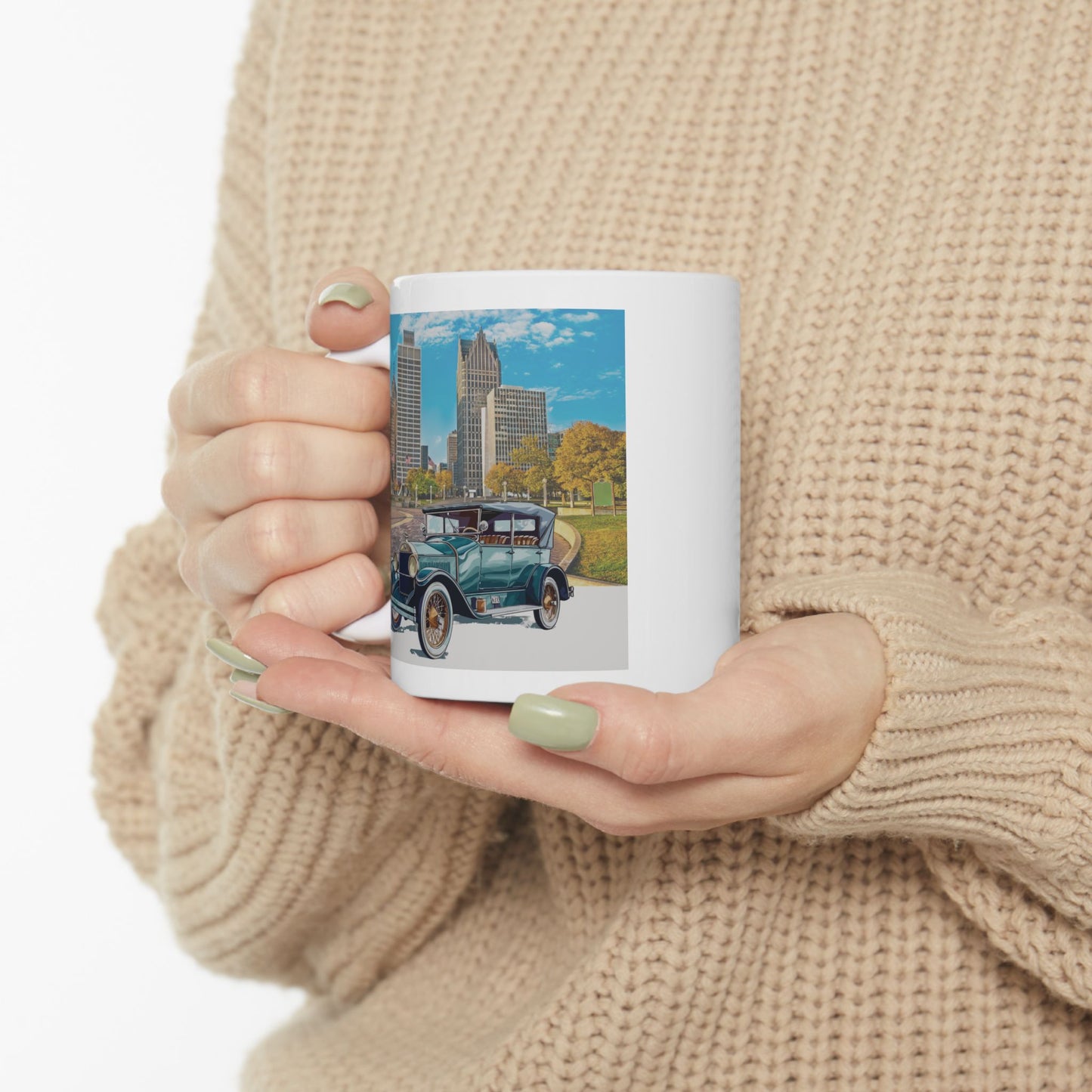 Buick Doctor Coupe 1920s Mug - Roaring Twenties Classic Car Coffee Cup