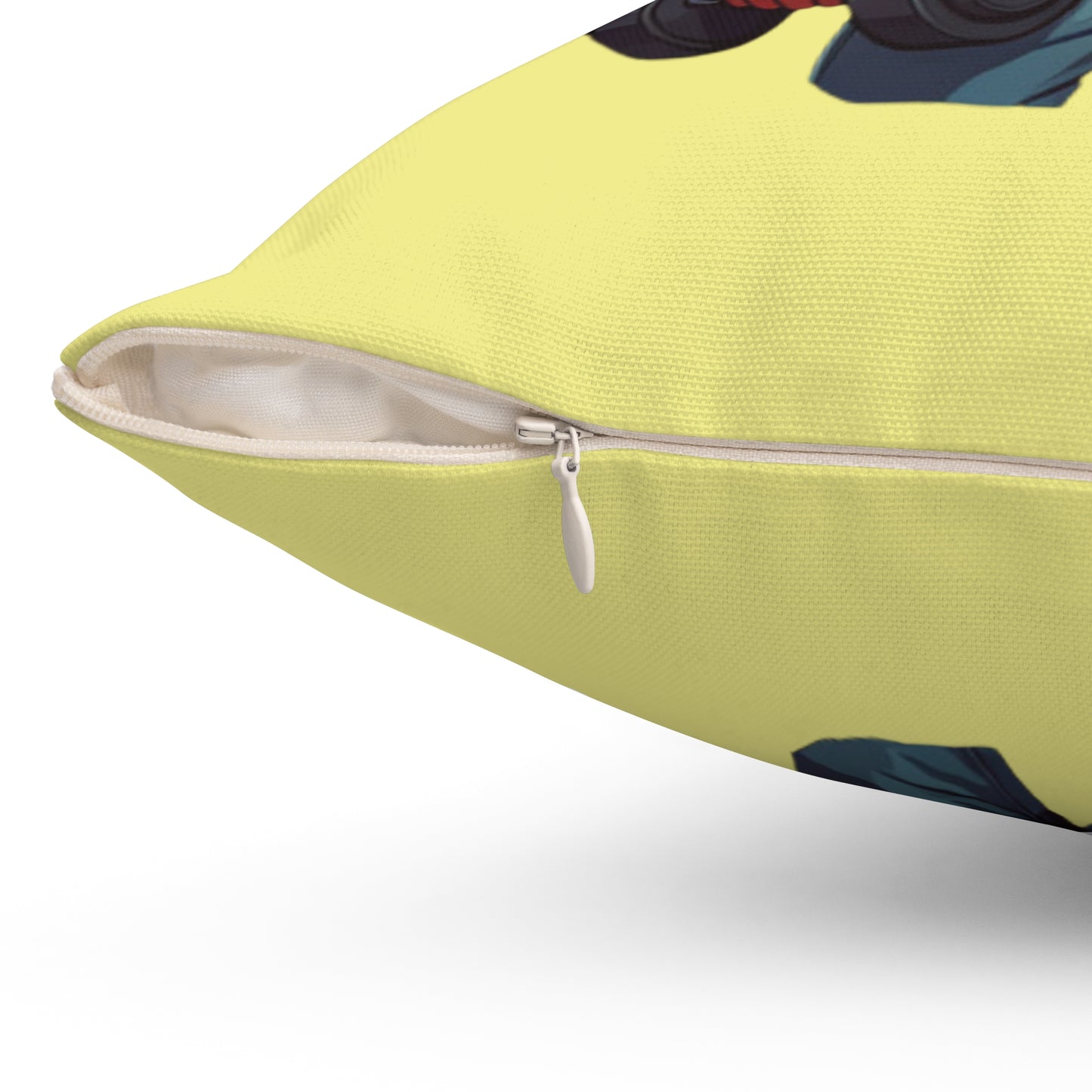 The Red Titan: The Berry Strong Bodybuilder Pillow