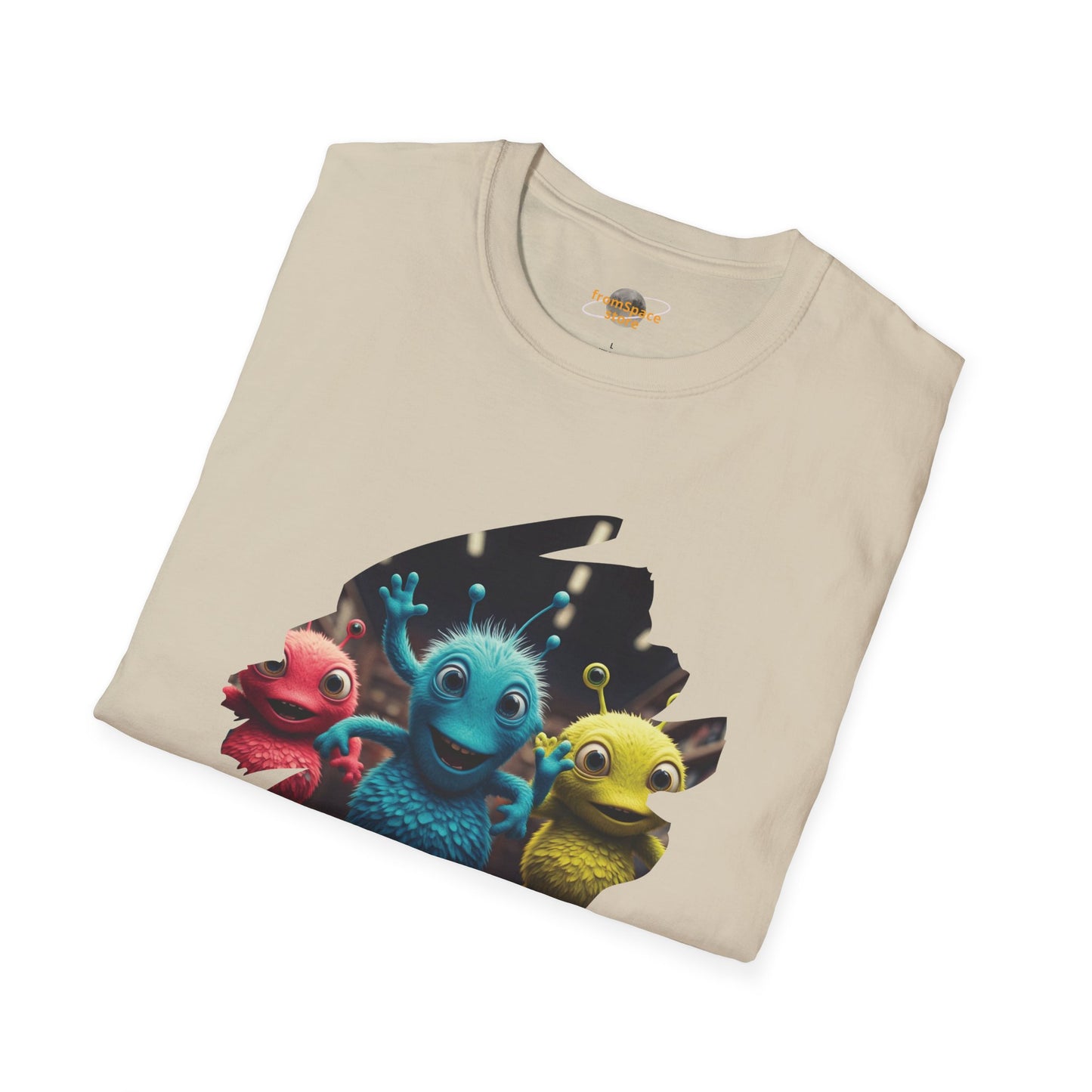 Unisex Alien Dancer T-Shirt - Unique Space Design