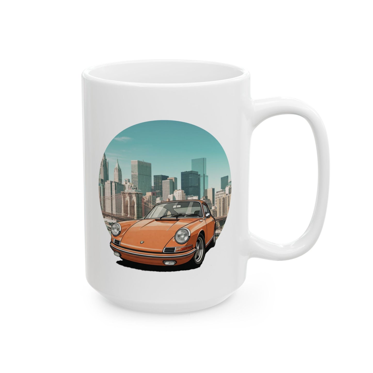 Porsche 911 Vintage Mug - Iconic Power for Your Coffee Break