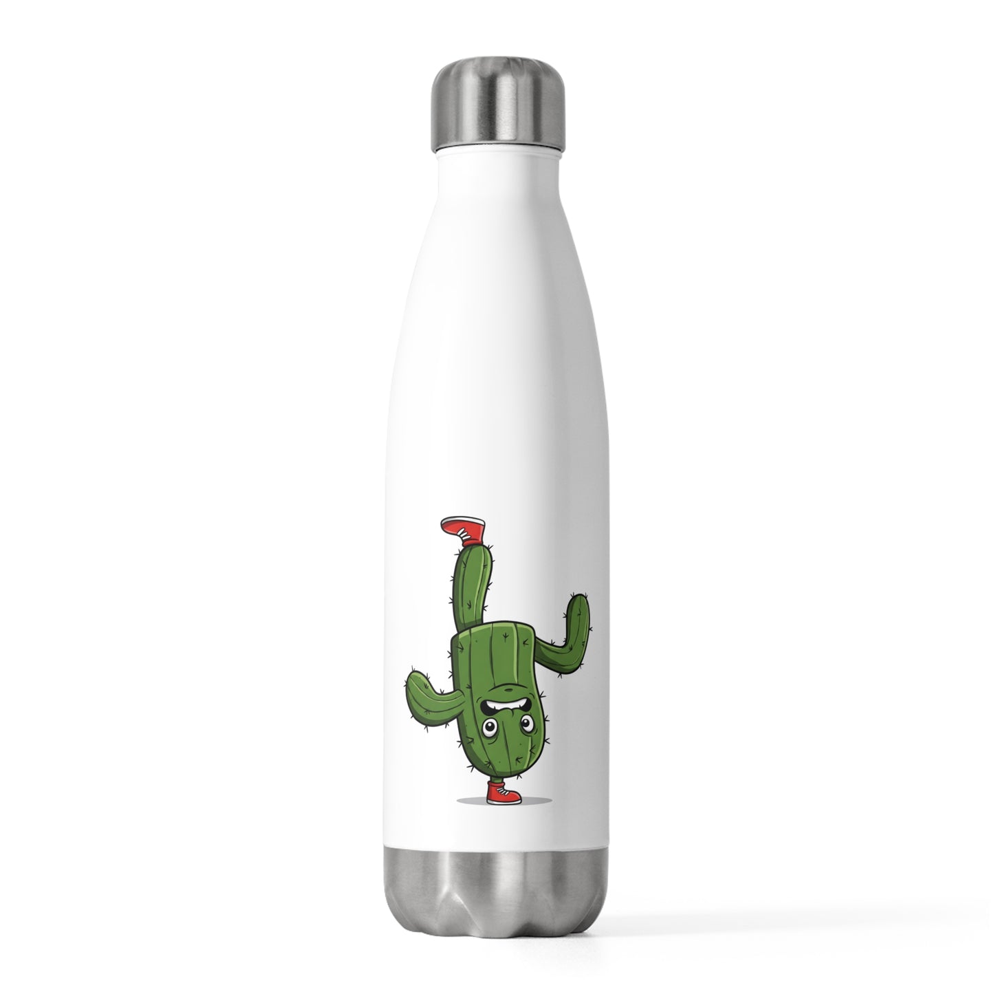 Upside Down Cactus Water Bottle - Stylish & Eco-Friendly 20oz Insulated Stainless Steel
