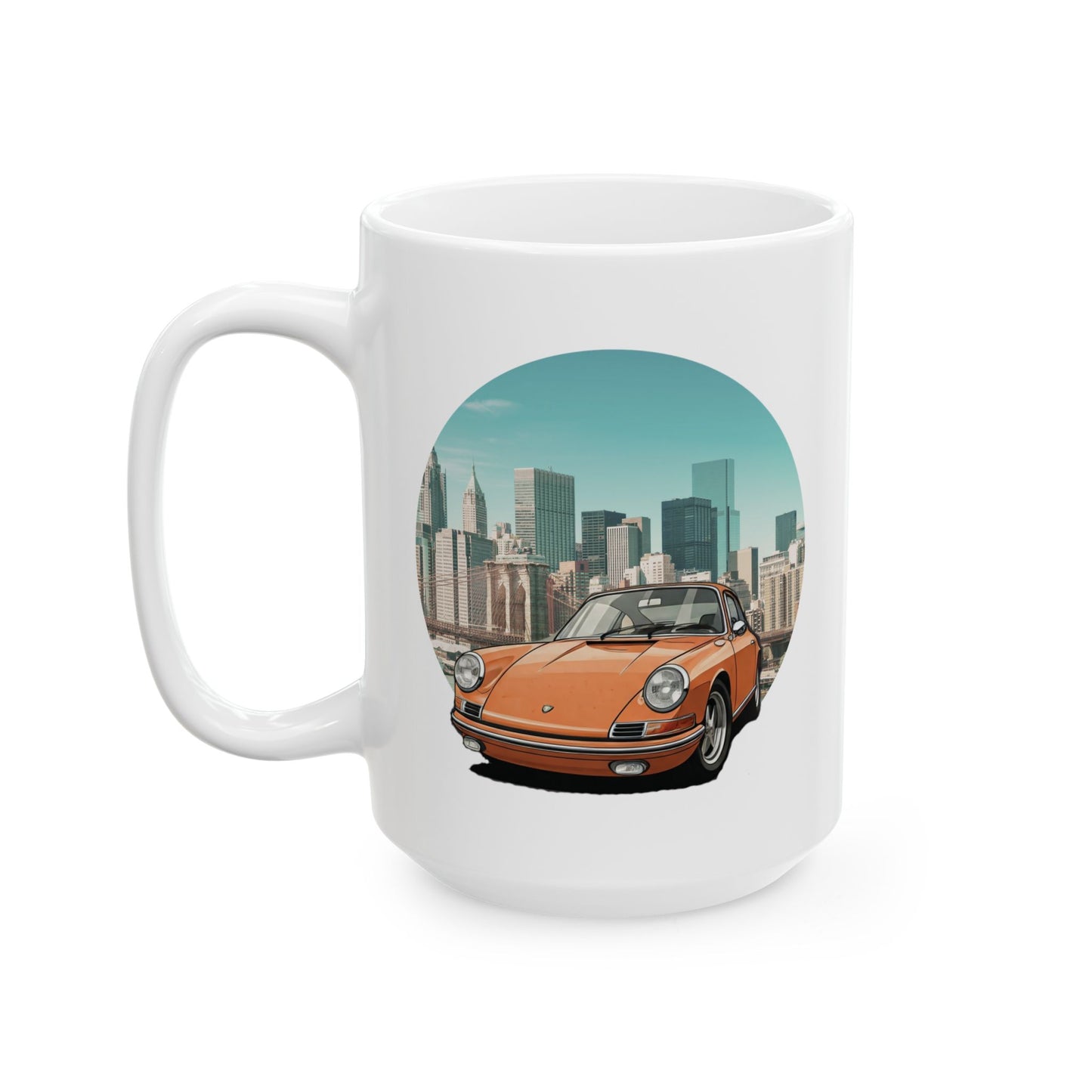 Porsche 911 Vintage Mug - Iconic Power for Your Coffee Break