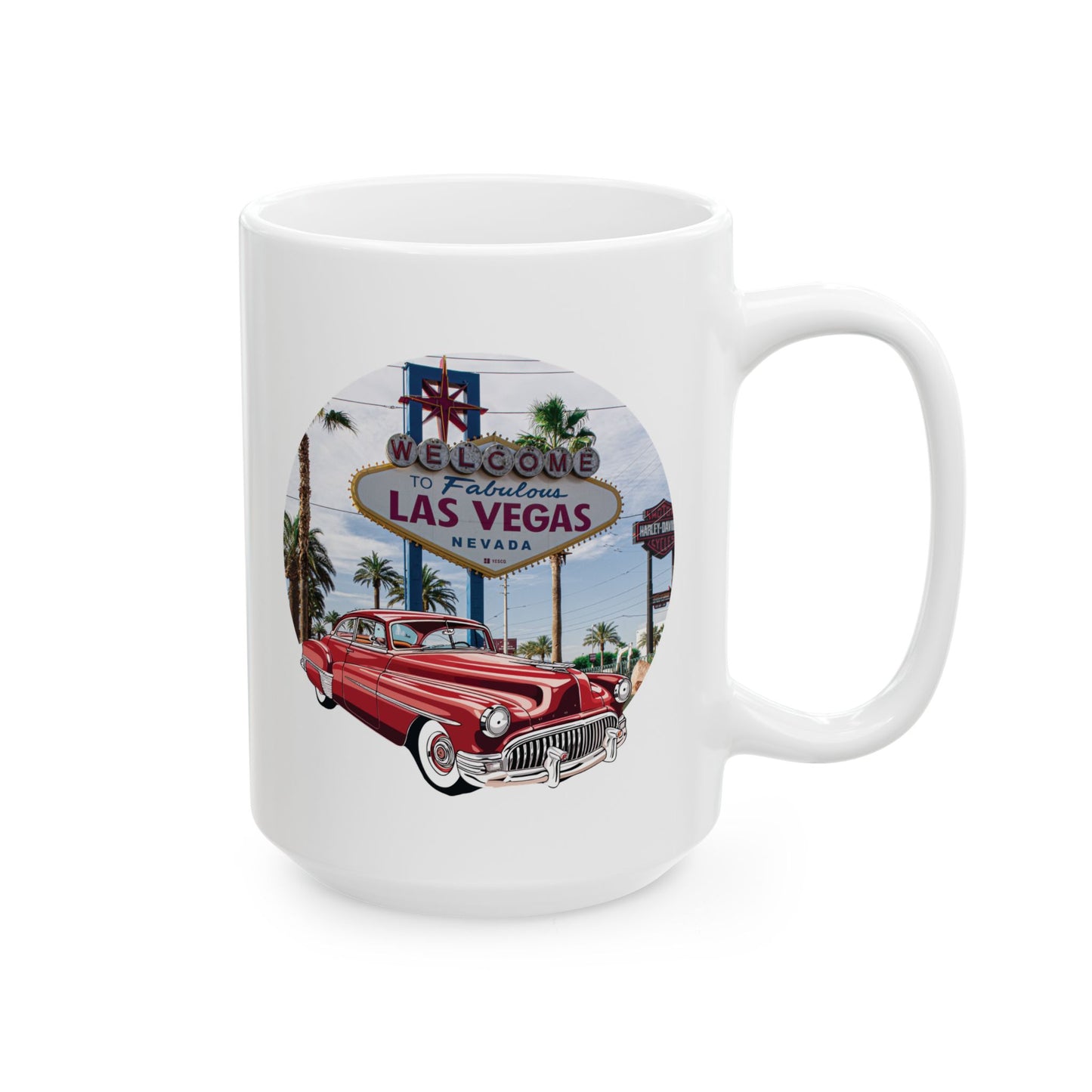Classic 1950s Buick Vintage Mug - Chrome & Style