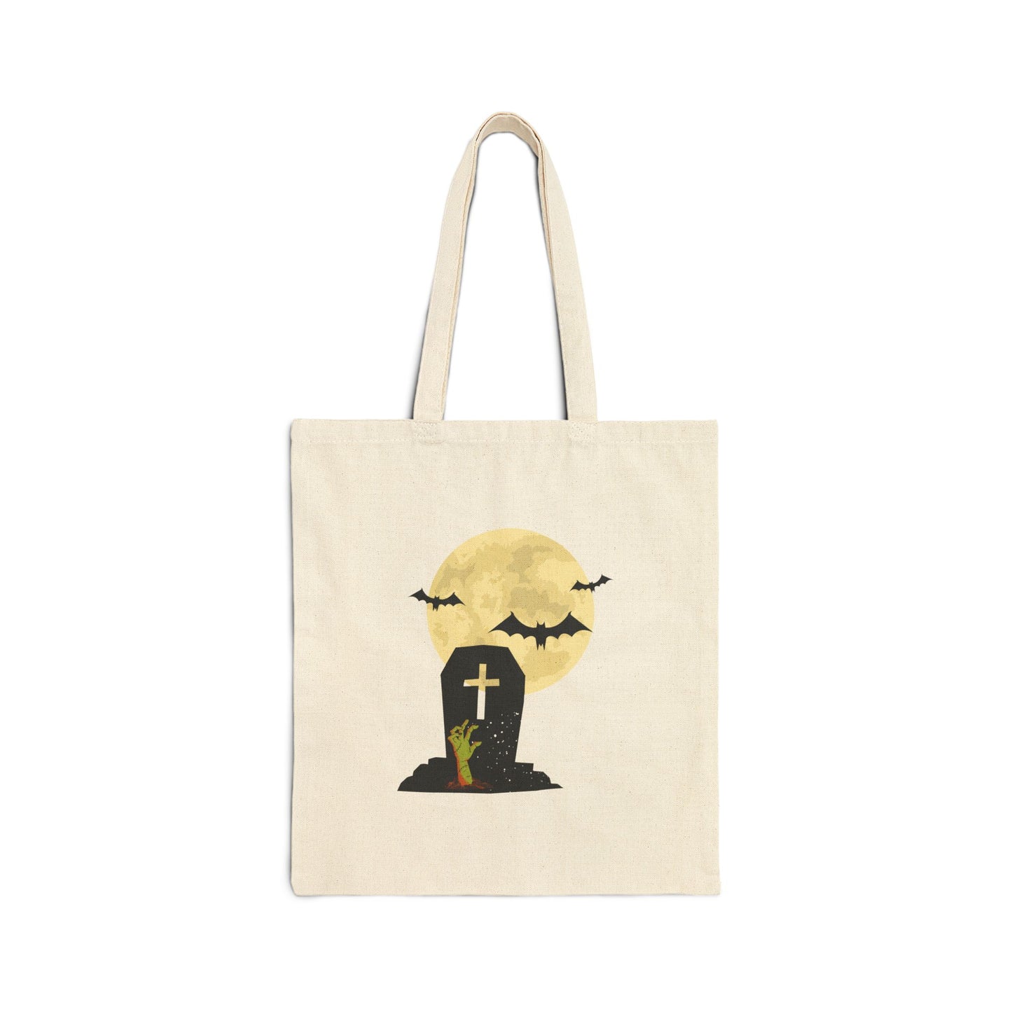 Graveyard Haunt: The Halloween Cemetery Tote Bag