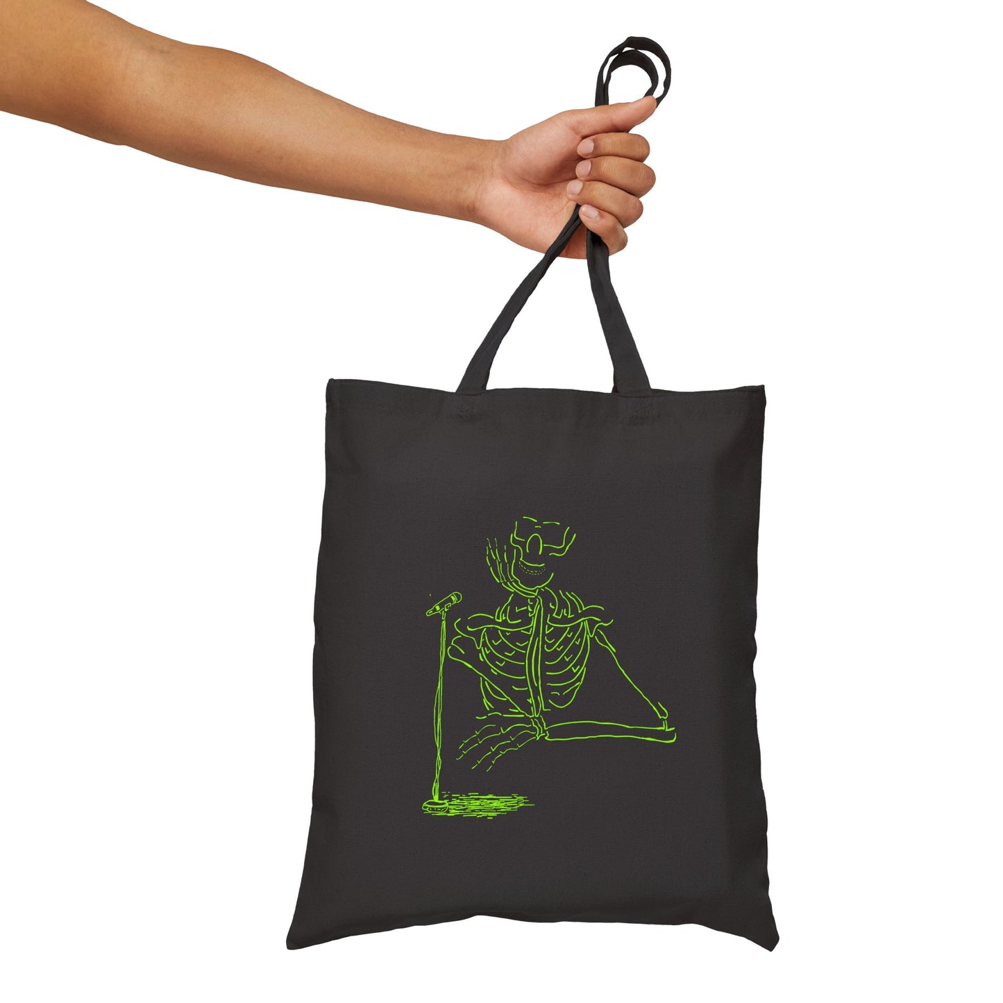 Skeleton Singer Interview Tote Bag | From Space Store