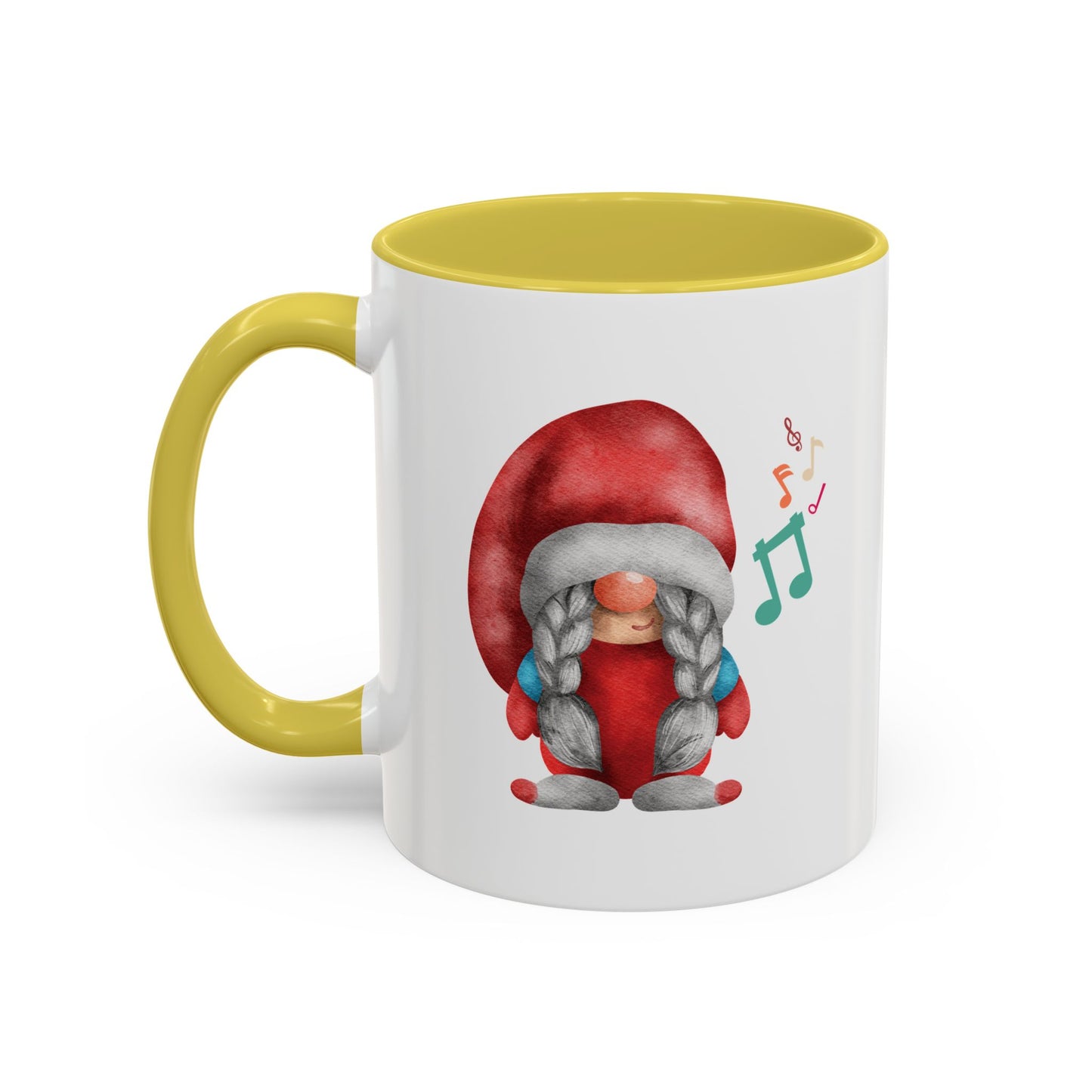 Cute Gnome Mug - Red & White - Perfect Holiday Gift idea