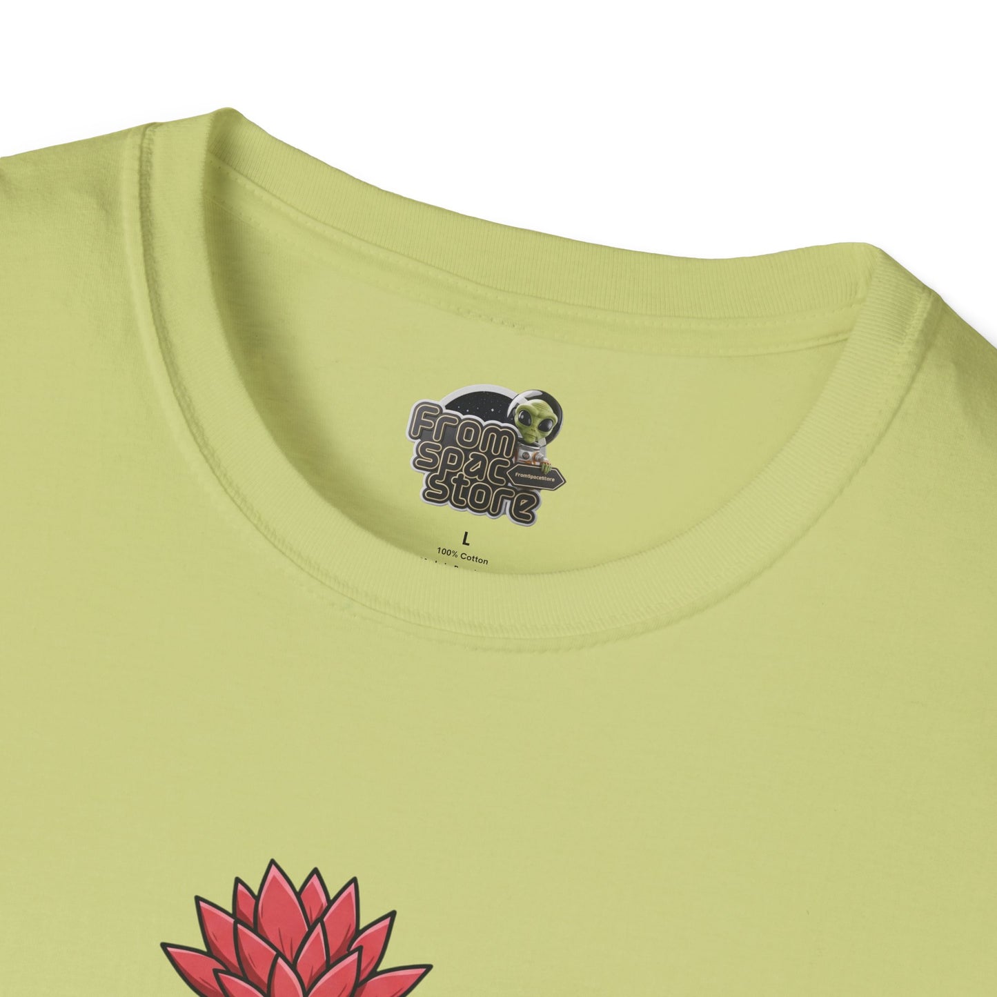 Cactus Mania T-Shirt: Fun Cactus with Sunglasses | Organic Cotton Tee for Nature Lovers