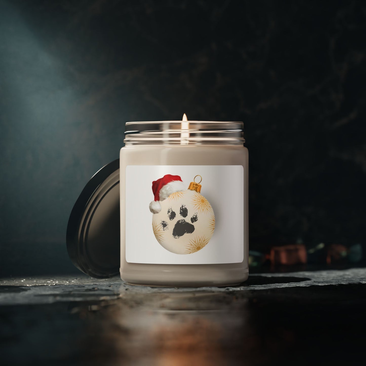 The Paw Print Candle: The Perfect Christmas Gift for Pet Parents & Dog/Cat Lovers