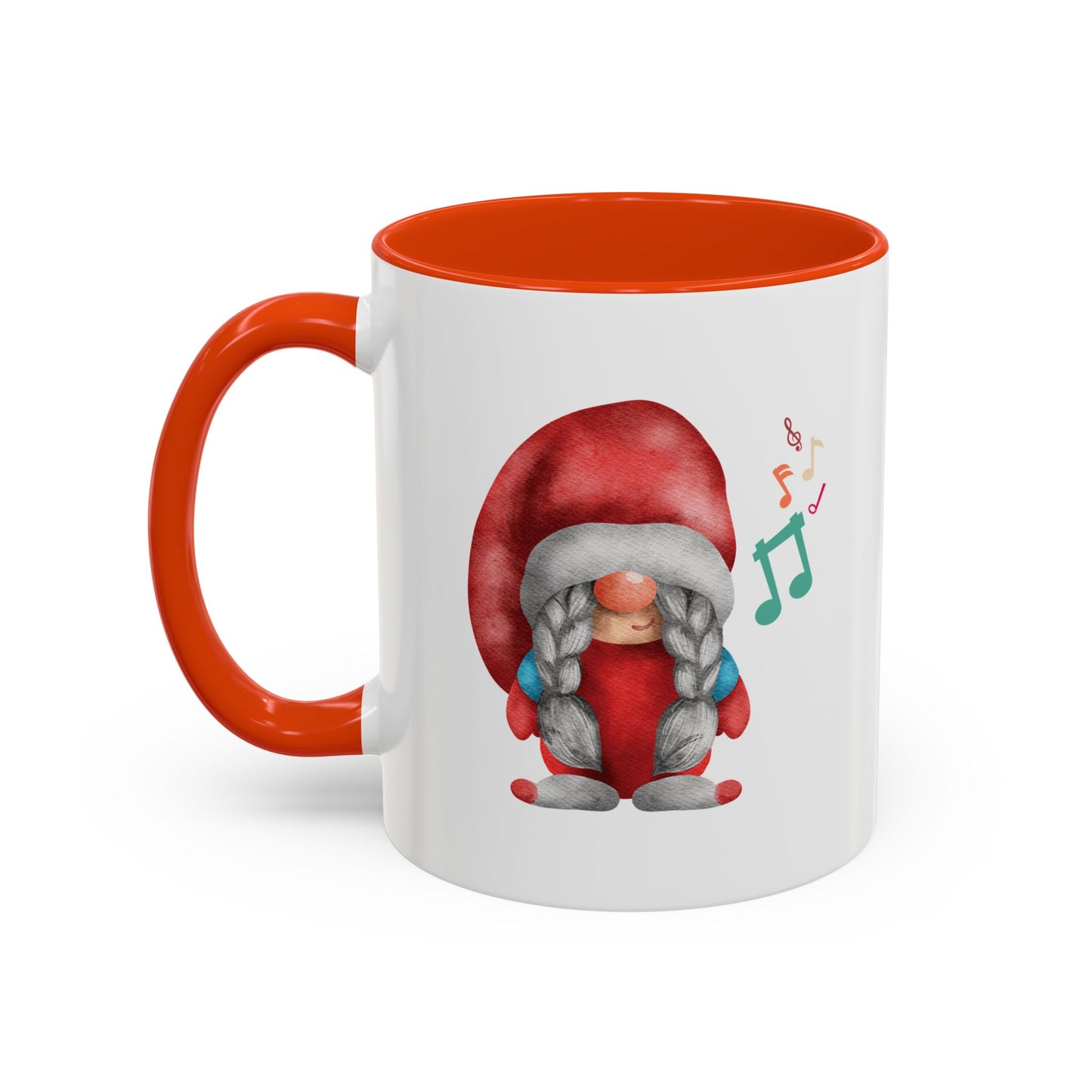 Cute Gnome Mug - Red & White - Perfect Holiday Gift idea