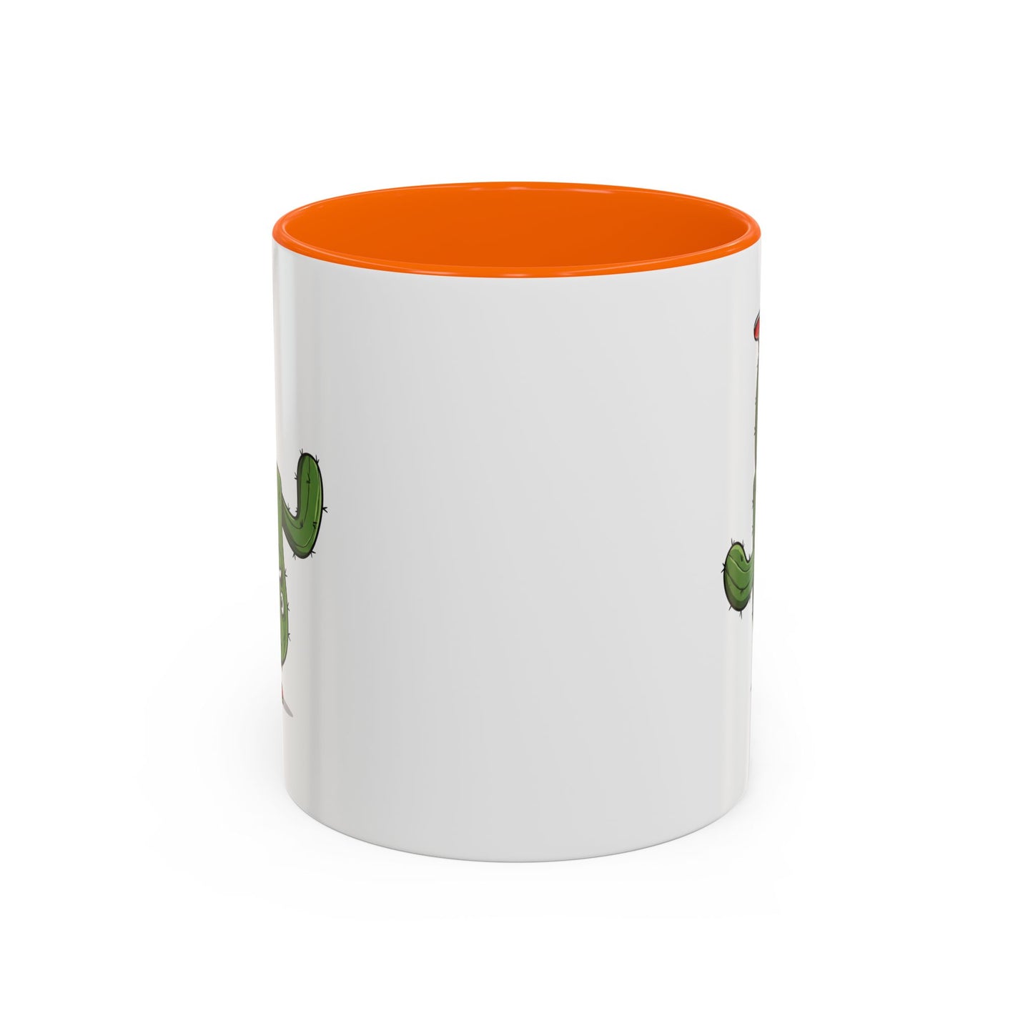 Cactus Mania Upside Down Cactus Mug - Unique & Fun Ceramic Cup for All Ages