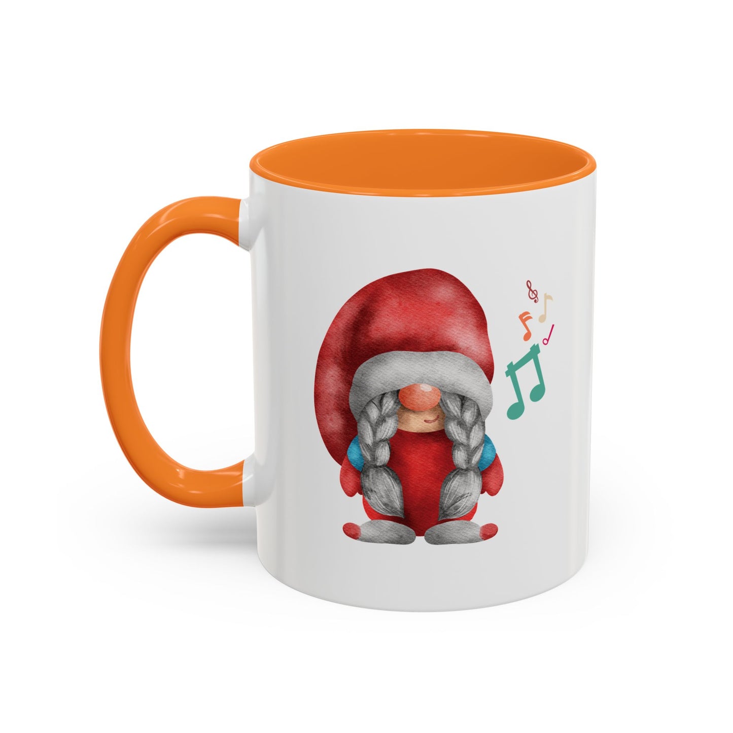 Cute Gnome Mug - Red & White - Perfect Holiday Gift idea