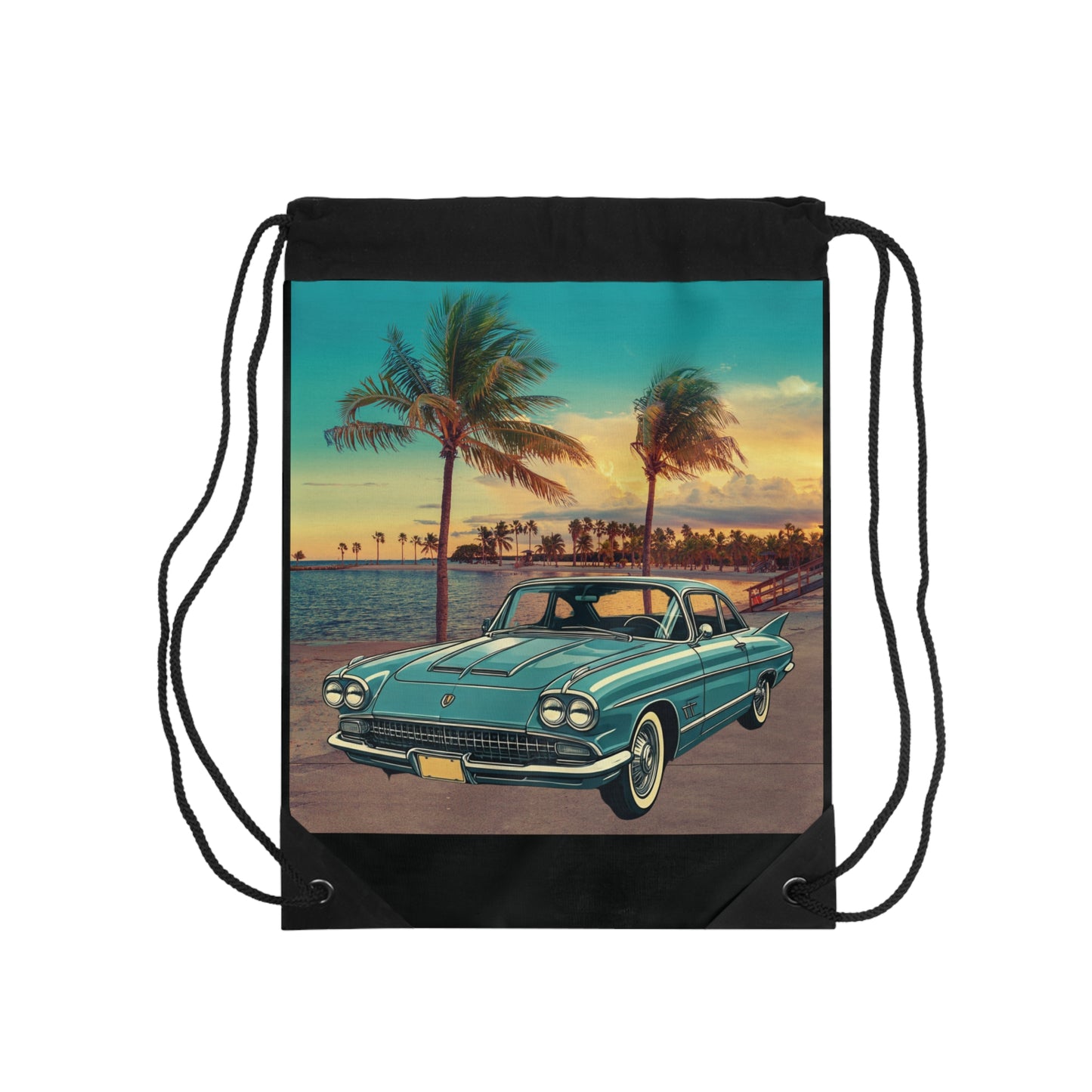 Cadillac Eldorado Brougham 1950s Drawstring Bag: Luxury Vintage Style for Every Adventure