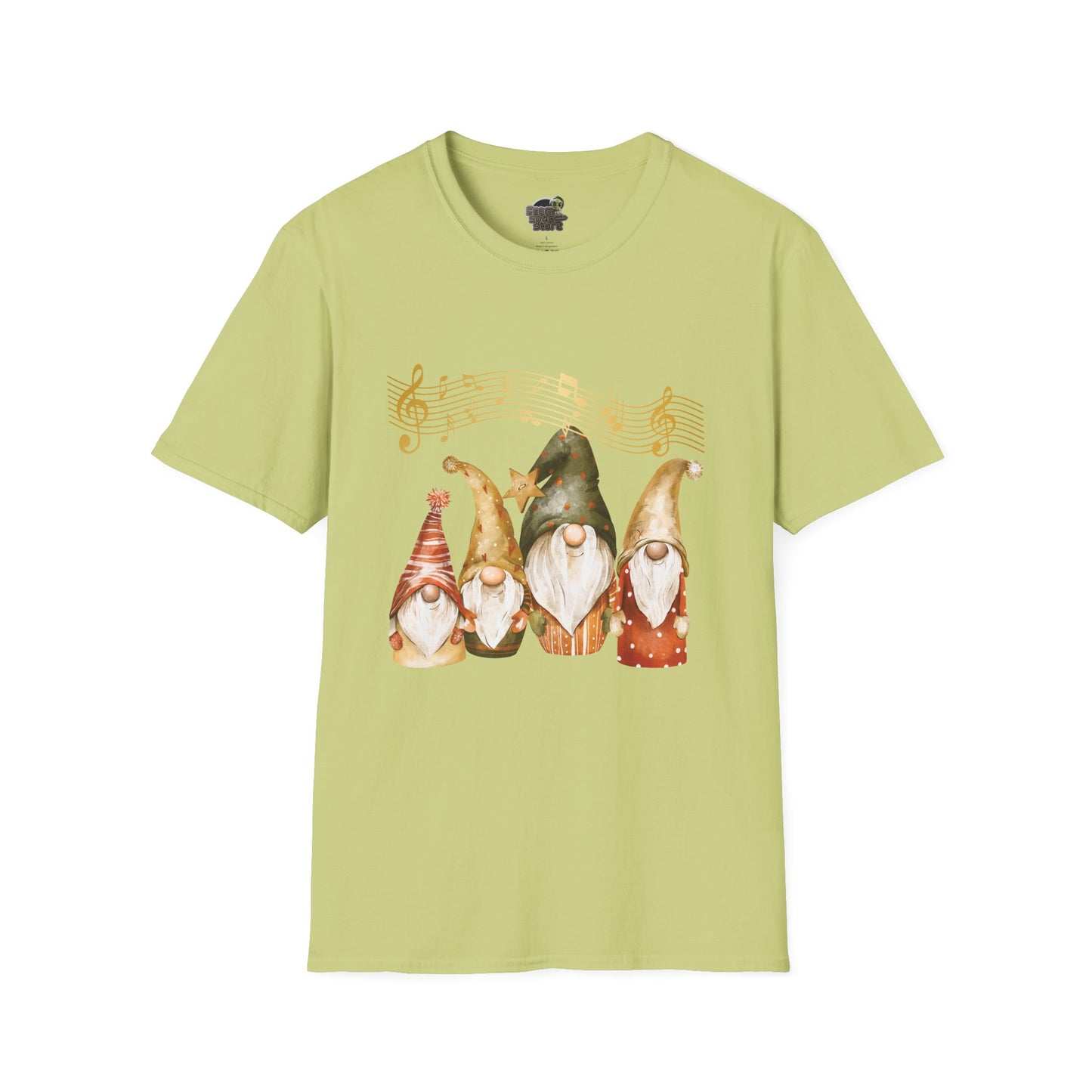 Four Gnomes Unisex T-Shirt: A Symphony of Whimsy & Wonder Pistachio