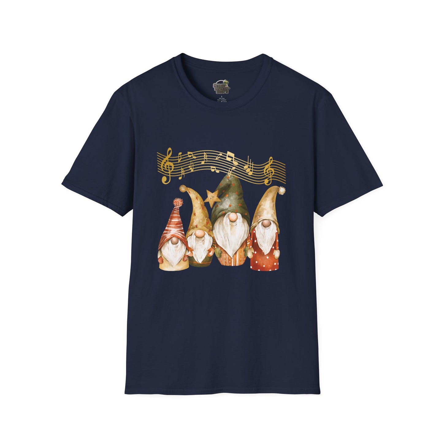 Four Gnomes Unisex T-Shirt: A Symphony of Whimsy & Wonder Navy