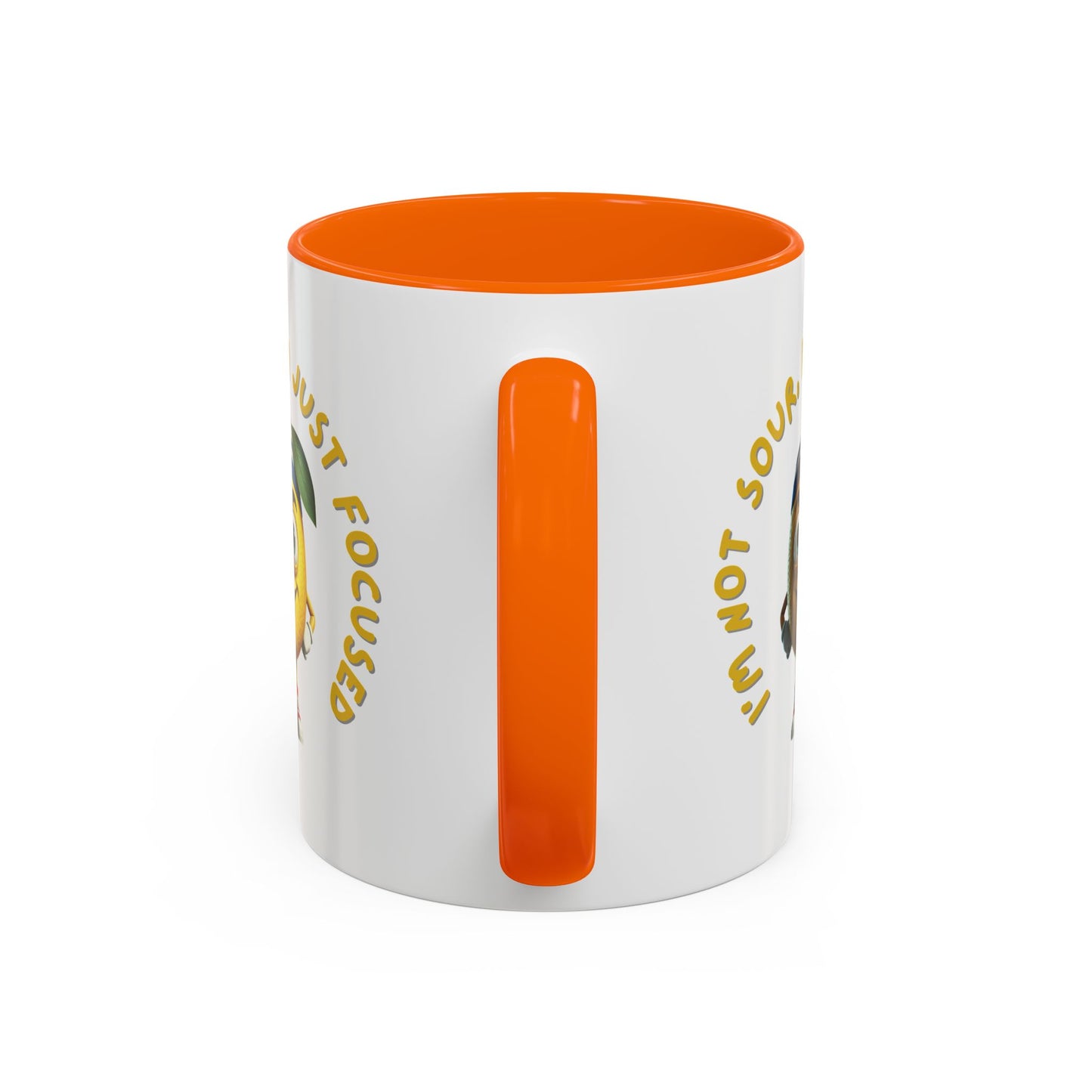 Sour but Focused Lemon Mug - Funny Coffee Cup for Work