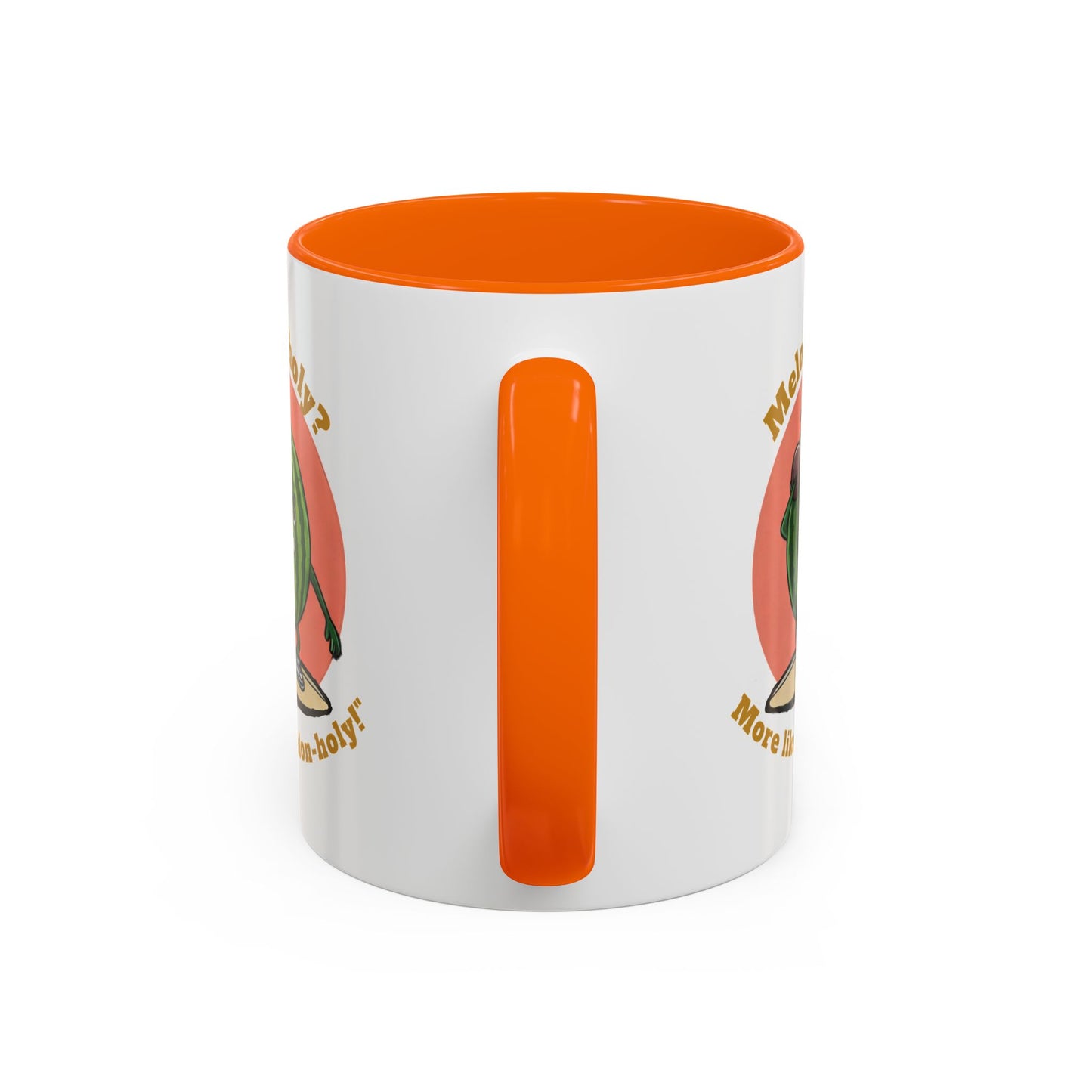 Meloncholy? More Like Melon-Holy! Watermelon Mug