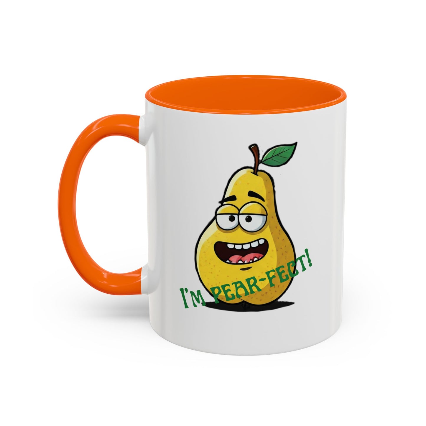 Funny Pear Mug - Ceramic Coffee Cup with Cute Design - Unique Gift Idea