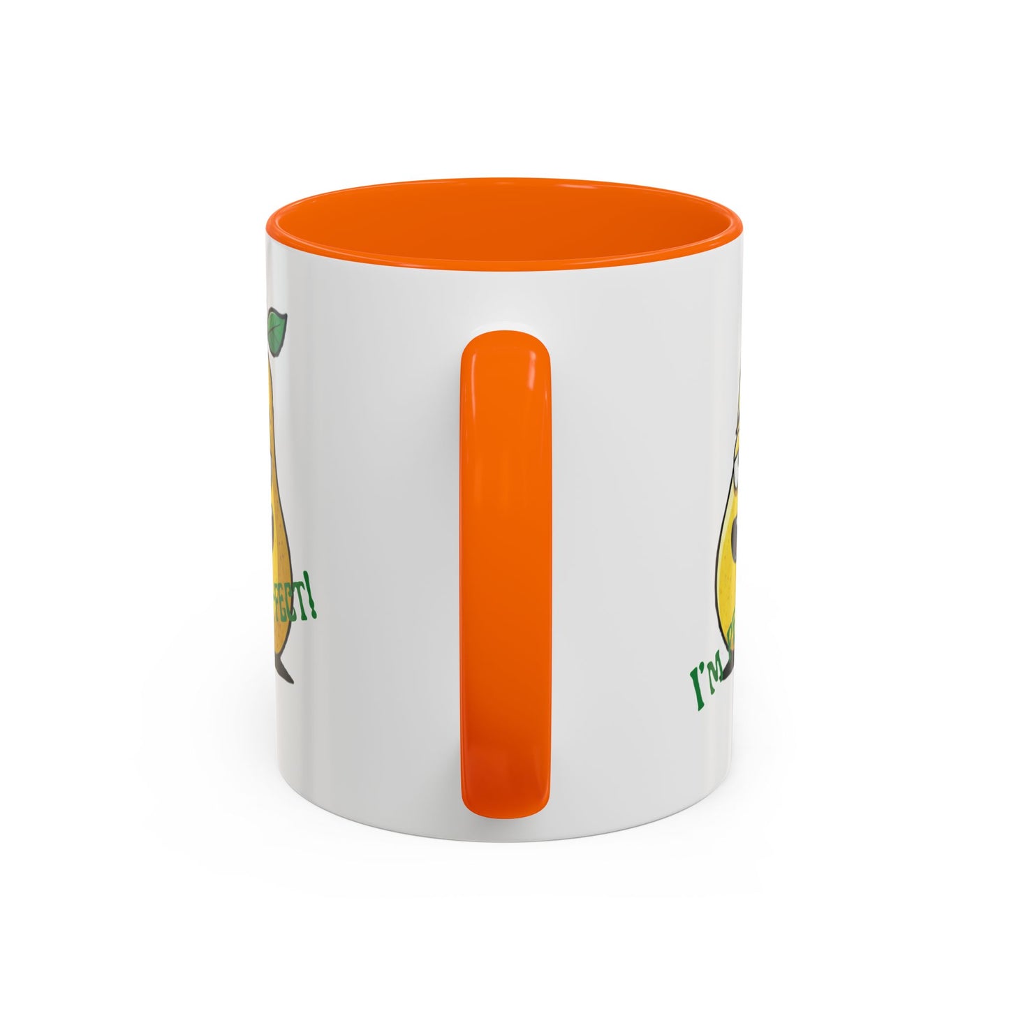 Funny Pear Mug - Ceramic Coffee Cup with Cute Design - Unique Gift Idea