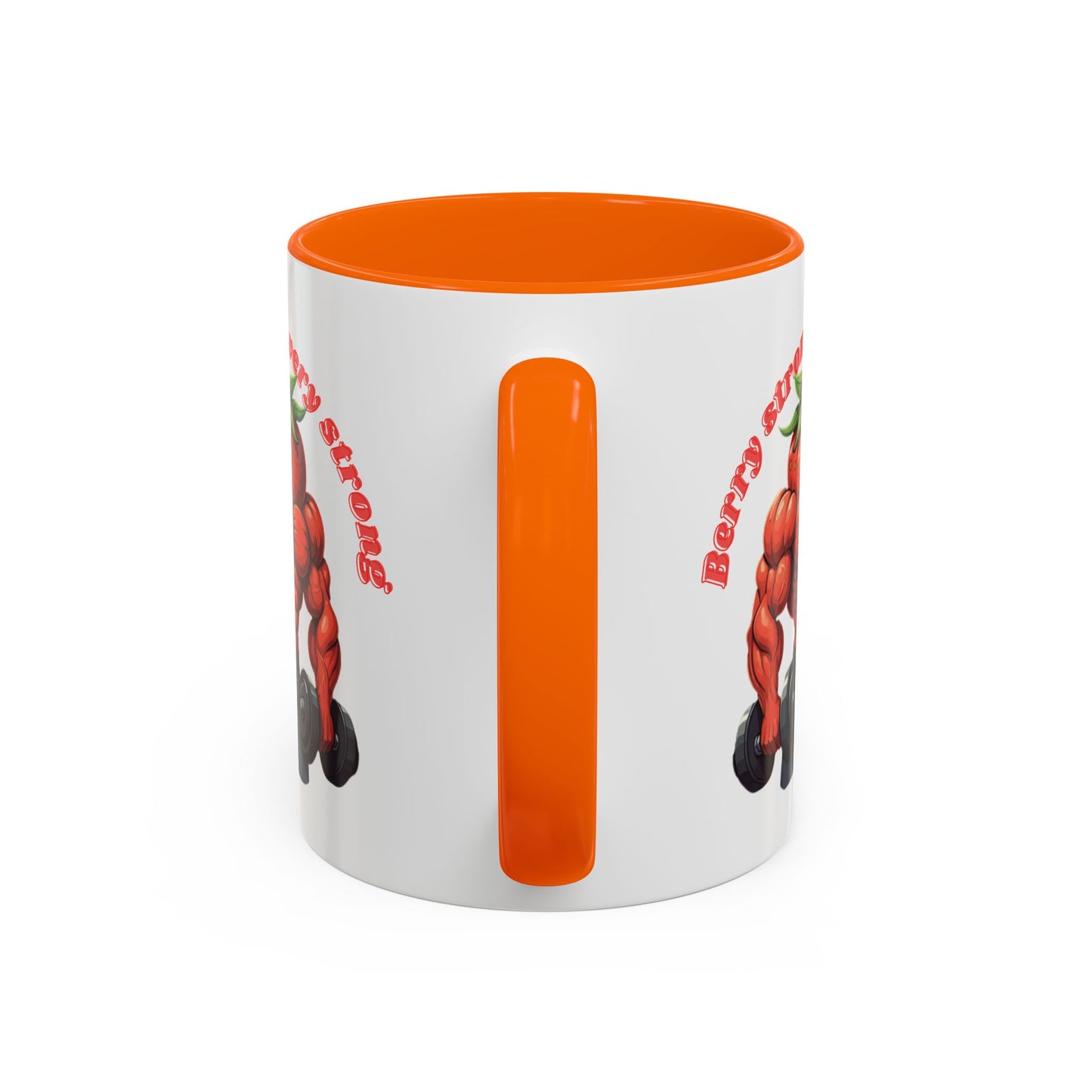 Berry Strong Mug - Funny Strawberry Gym Workout Coffee Mug!