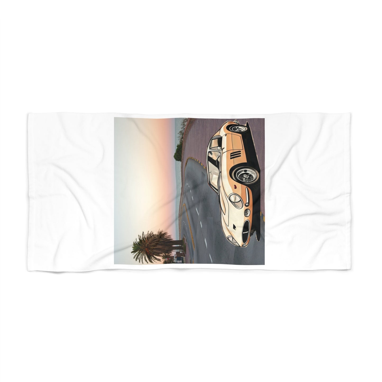 Ferrari 275 GTB Beach Towel: The Legend of Vintage Sports Cars on Your Beach