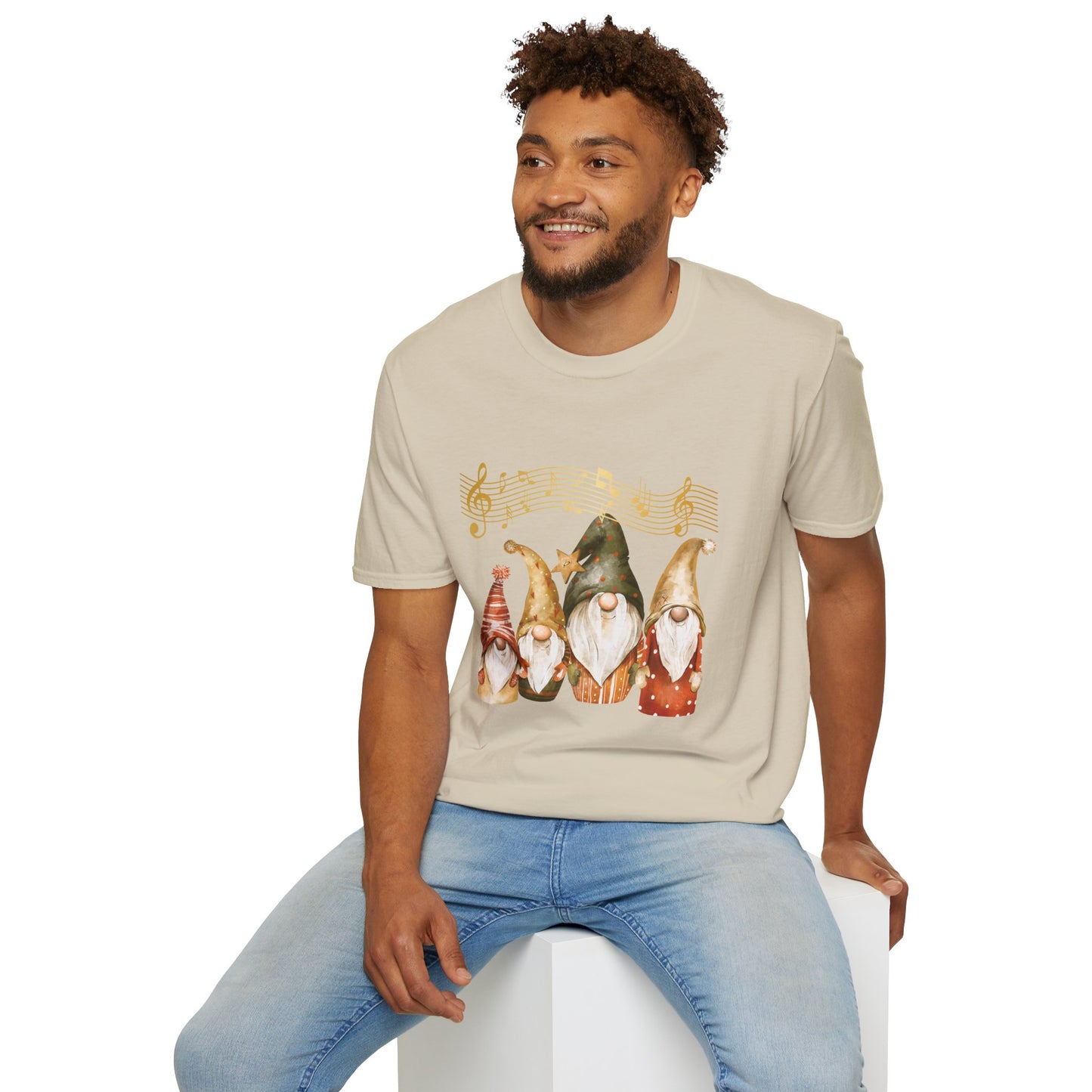 Four Gnomes Unisex T-Shirt: A Symphony of Whimsy & Wonder Sand