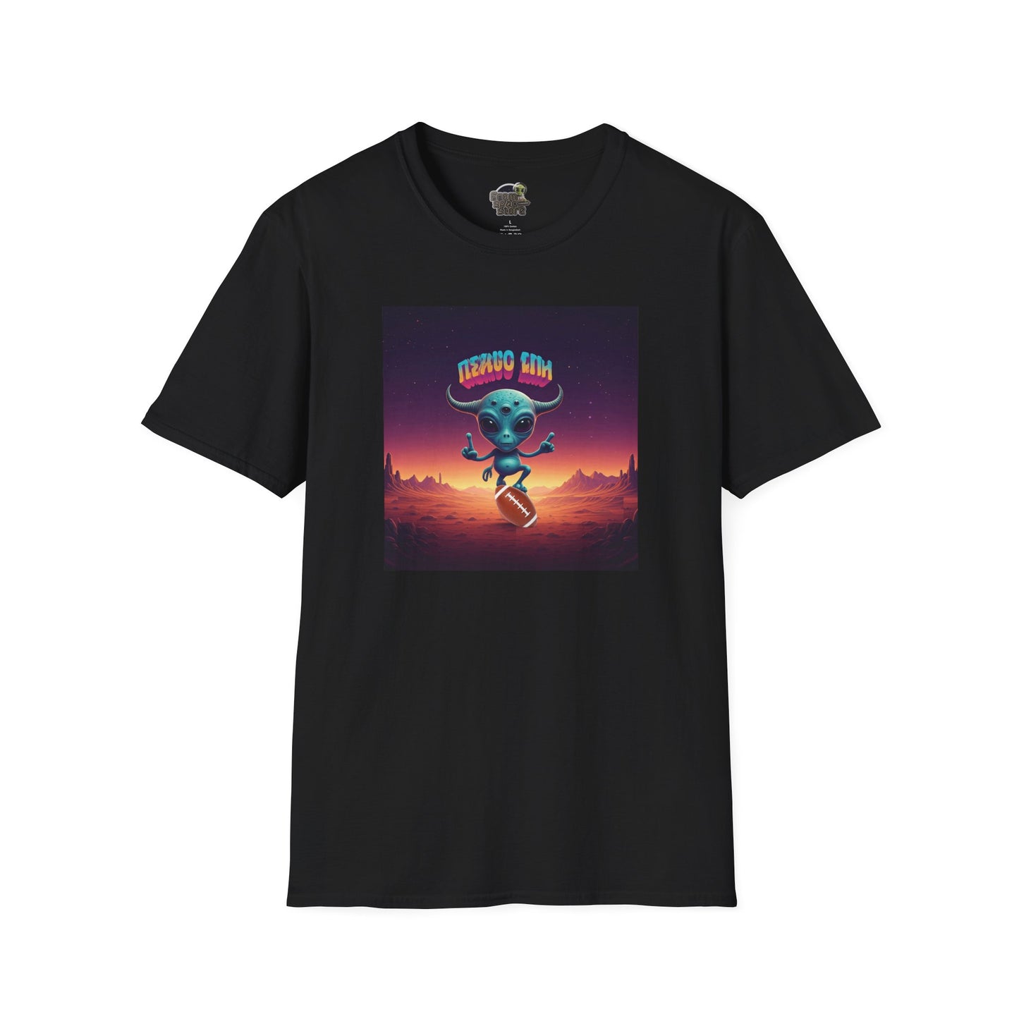 blaAlien football player unisex t-shirtk