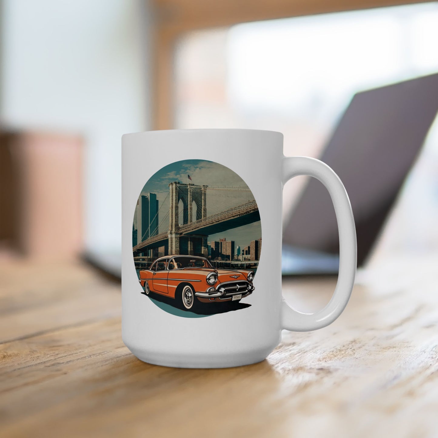 1950s Classic Chevrolet Bel Air Mug - Retro Americana