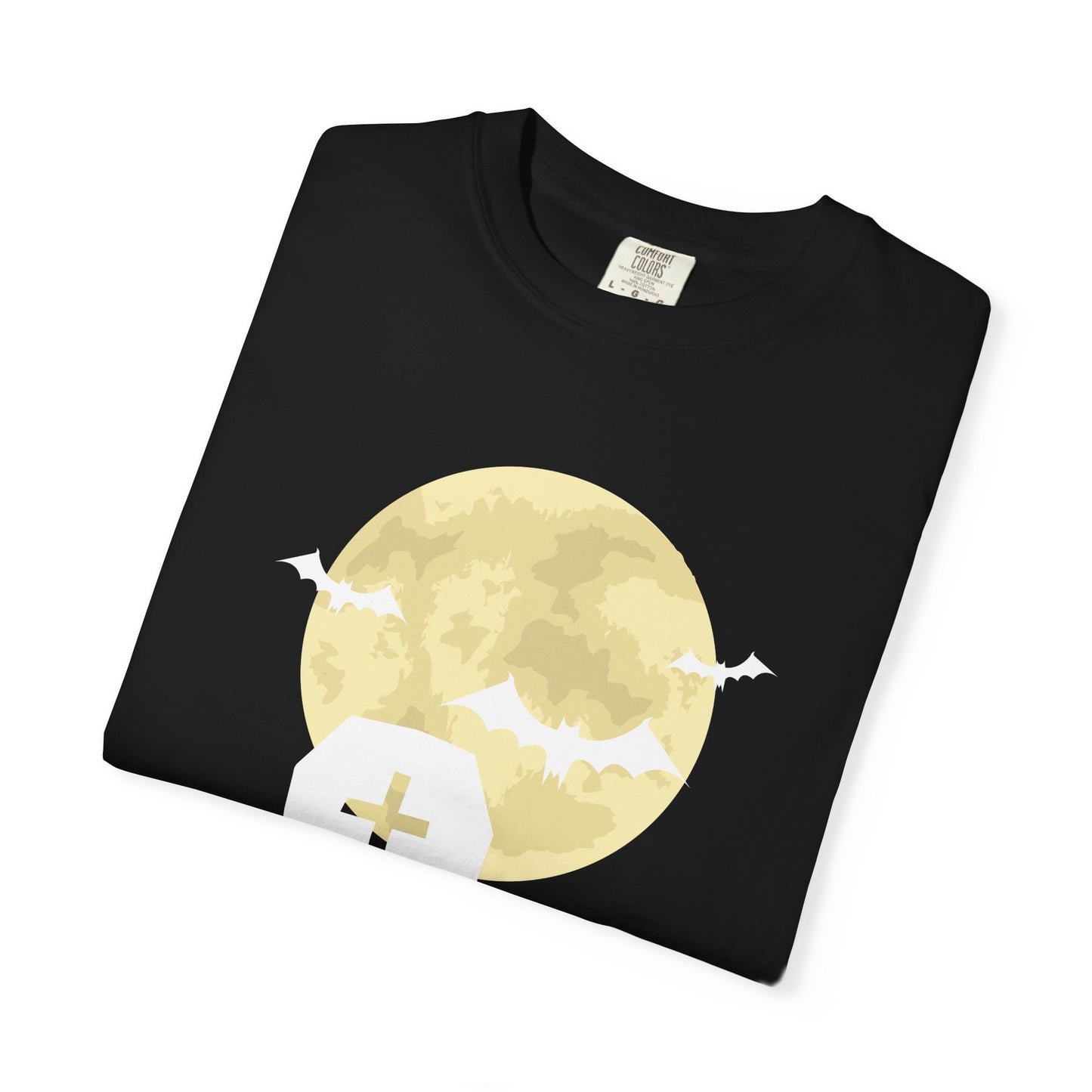 Halloween Cemetery Unisex T-Shirt | Spooky Graveyard Tee