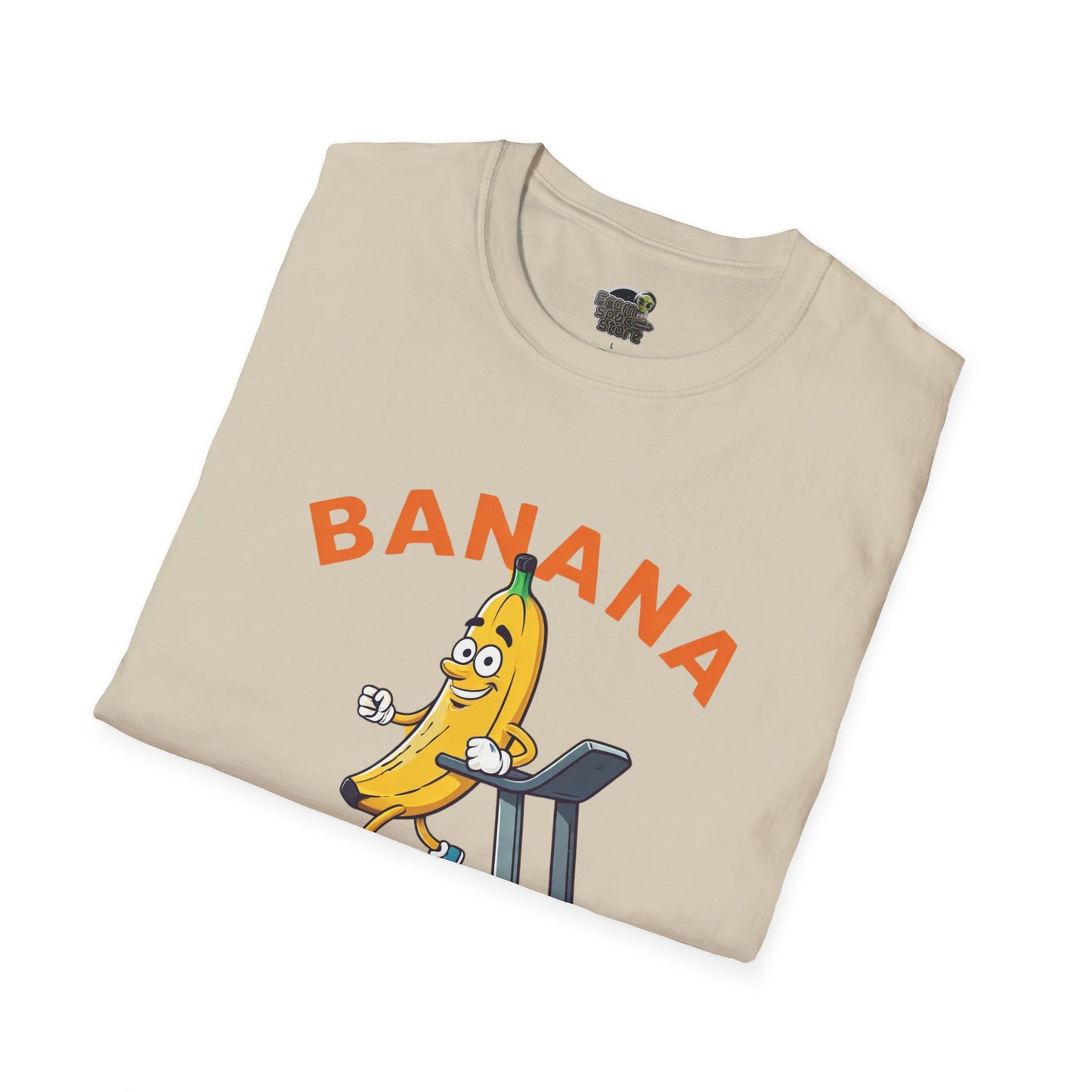 Banana Power t-shirt: Funny Fruit Workout Tee