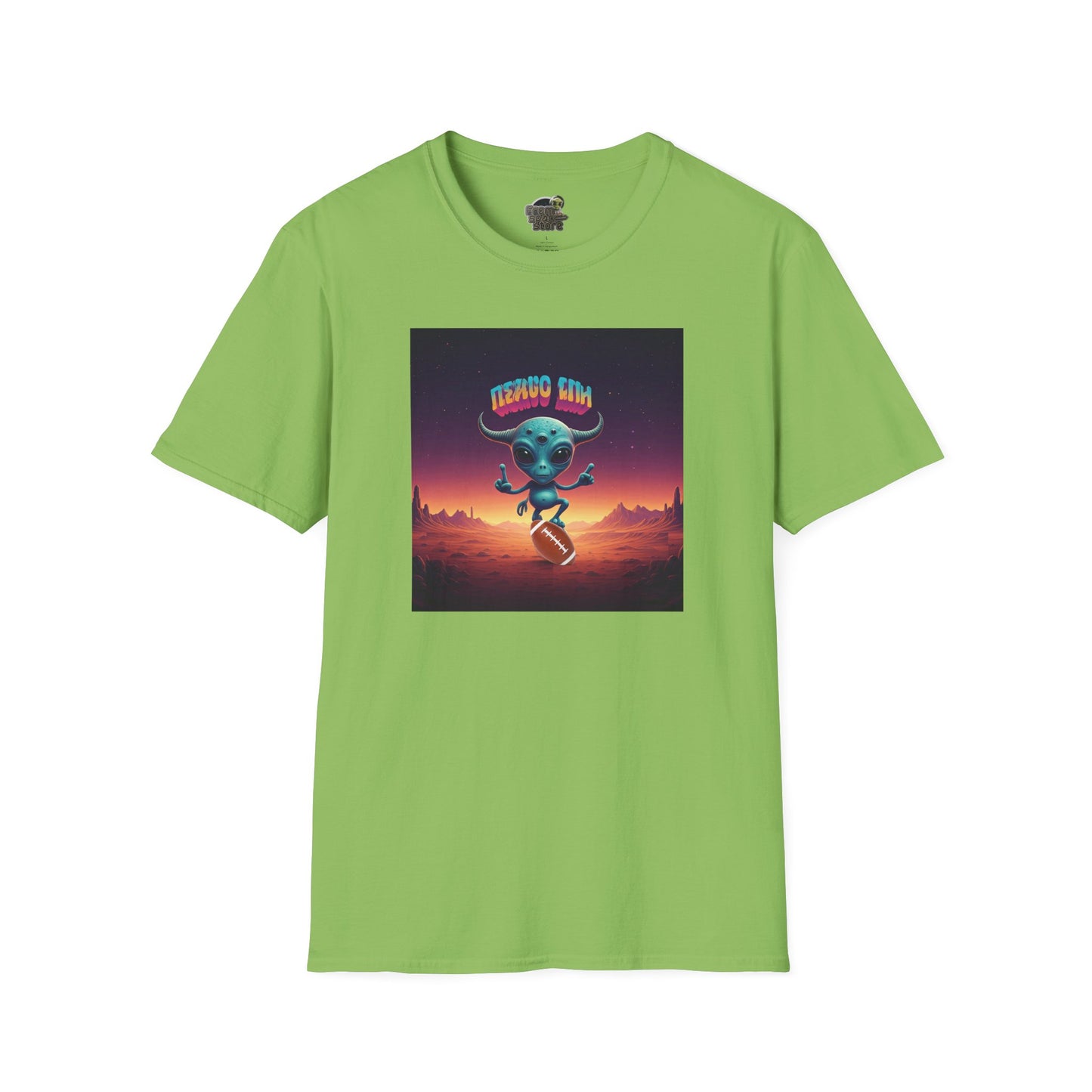 kiwi Alien football player unisex t-shirt