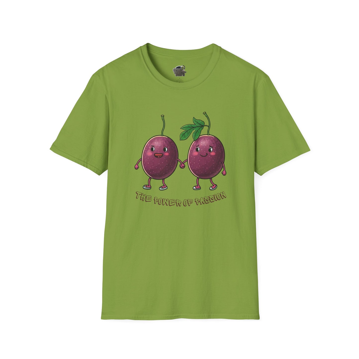 Power of Passion t-shirt: Funny Passion Fruit Love Tee Kiwi Cotton