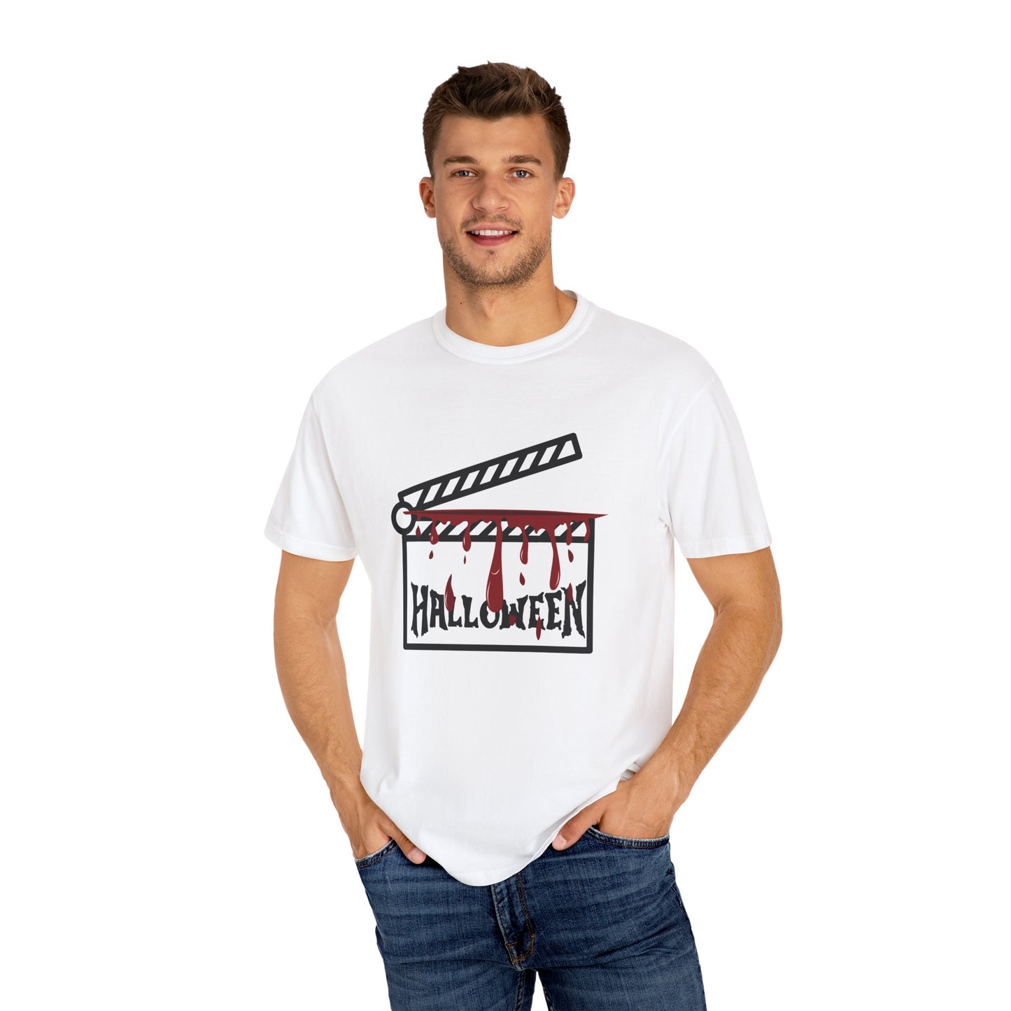 Ciak Halloween Unisex T-Shirt | Spooky Movie Clapperboard Tee