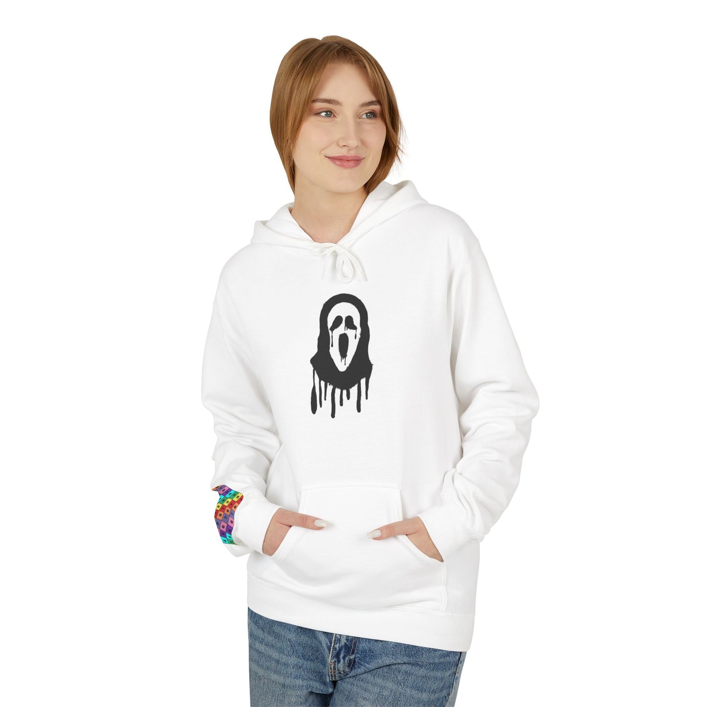 Embrace the Fear: The Iconic Halloween Scream Unisex Hoodie