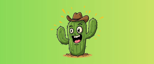 cowboy cactus design, cactus mania collection
