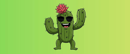 Original Cactus with sunglasses design - Cactus Mania Collection